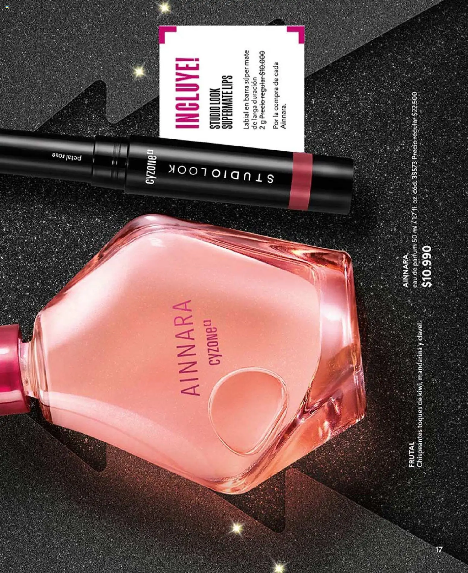 Catálogo CyZone Campaña 18 │ válido desde el 01.12.2025 | Página: 17 | Productos: Mate, Labial