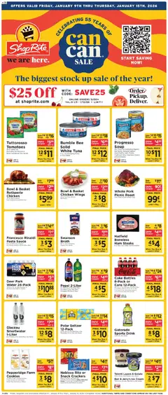 Preview of ShopRite weekly ads valid from 08.01.2026