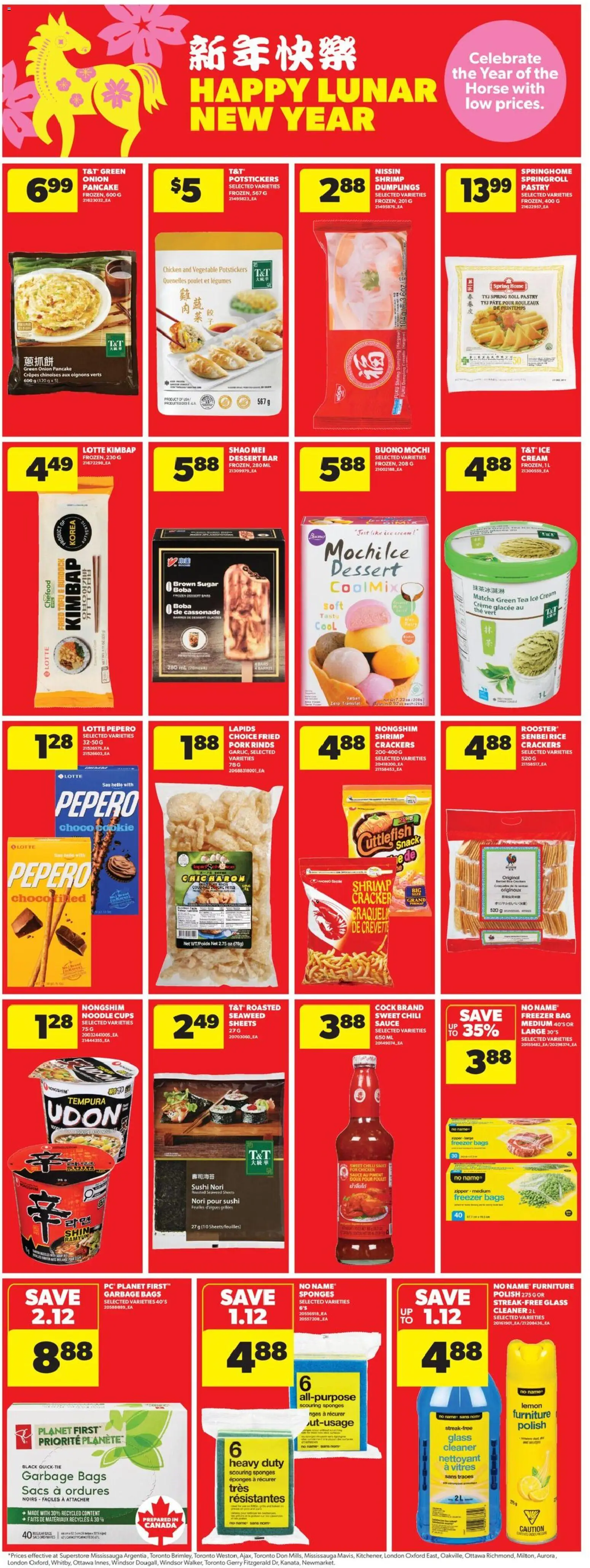 Real Canadian Superstore flyer valid from 15.01.2026 | Page: 21 | Products: Tea, Bag, Chicken, Pork