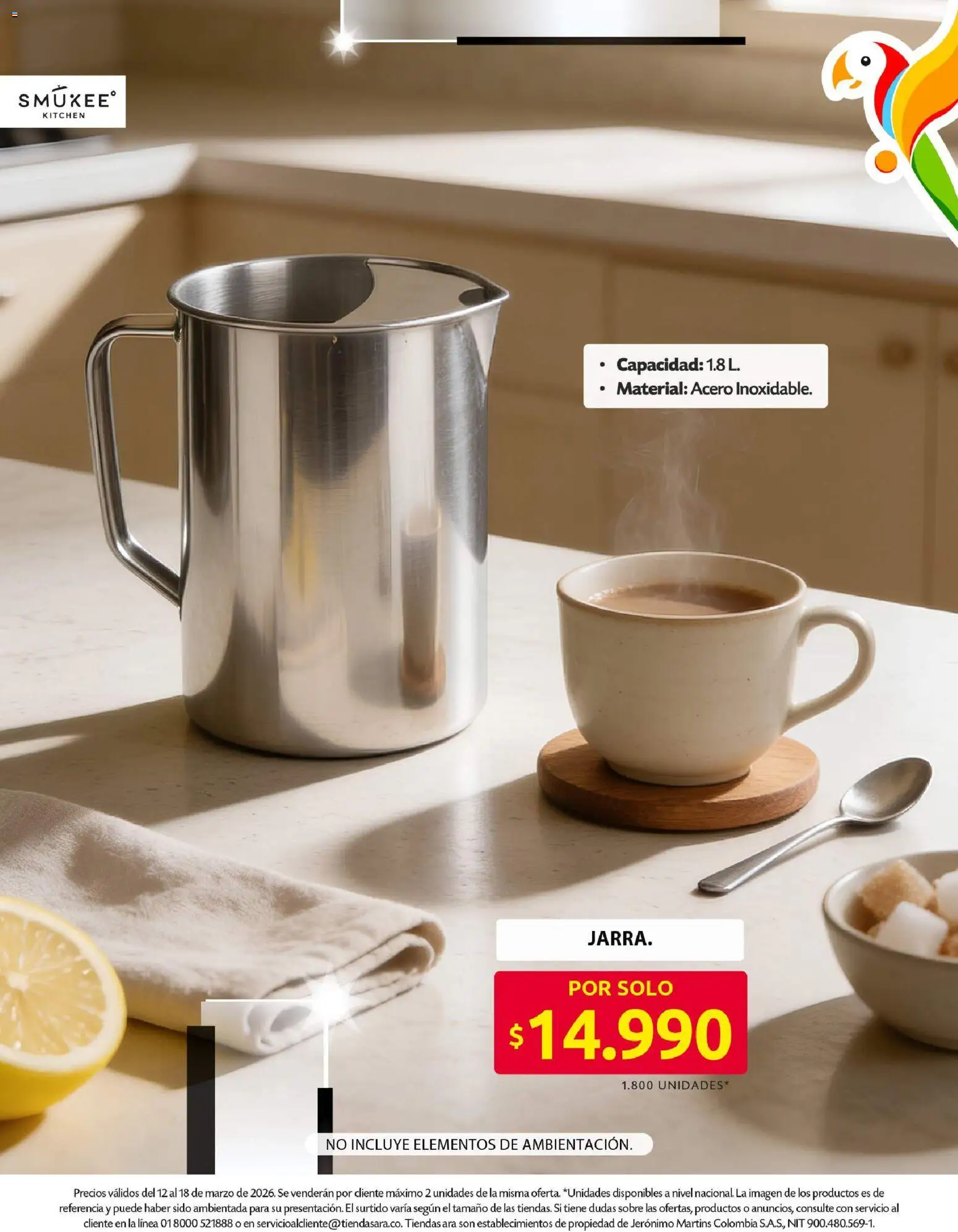 Ara revista - valida desde el 12.03.2026 | Página: 18 | Productos: Sobre