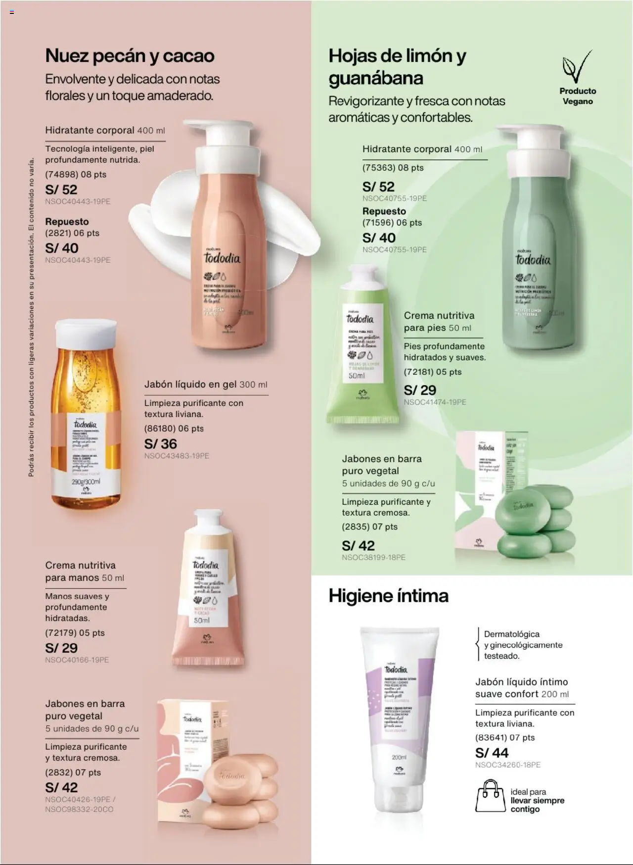 Catálogo Natura válido desde 24.05.2025 | Página: 118 | Productos: Jabón, Crema
