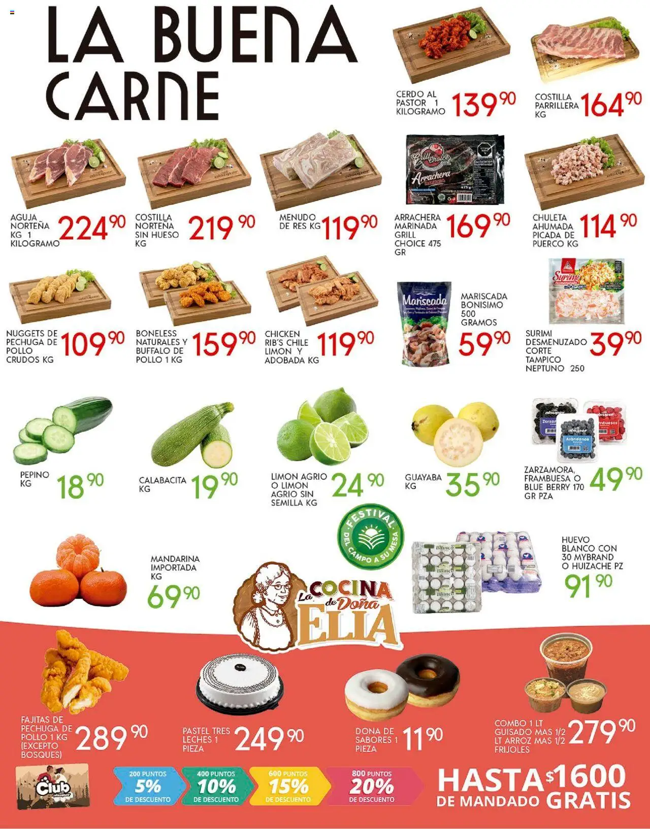 Nuevas ofertas de Alsuper válidas en toda la República Mexicana desde el 17.10.2025. ¡Encuentra las mejores ofertas en Alsuper folleto! | Página: 2 | Productos: Huevo, Pastel, Cocina, Mesa