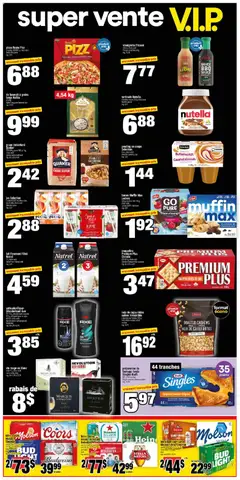 Preview of Super C weekly flyer - Sept-Îles from shop Super C valid from 19.03.2026 | Page: 3 | Products: Rice, Salad, Cheese, Pizza