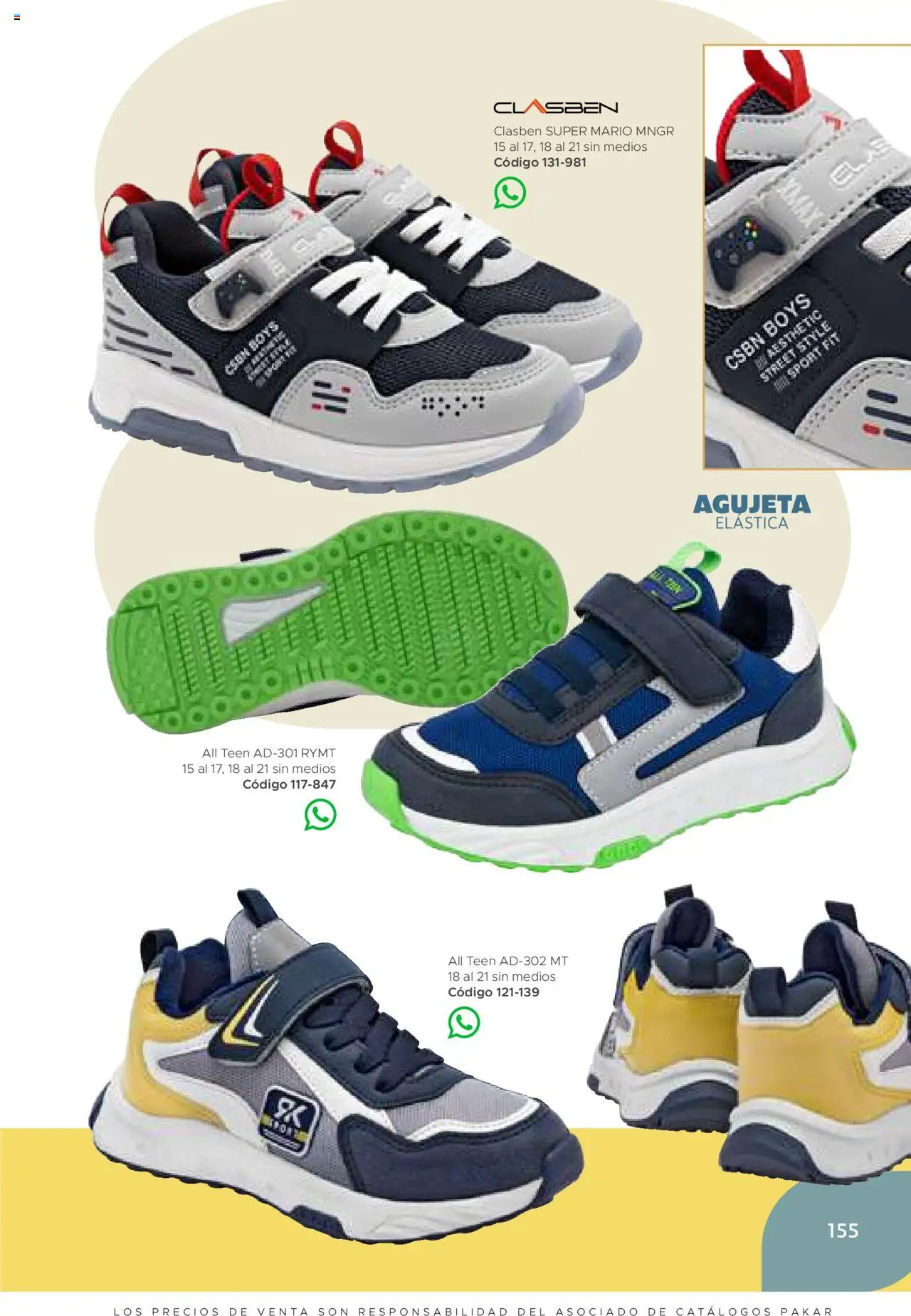 Nuevas ofertas de SC Pakar válidas en toda la República Mexicana desde el 24.07.2025. ¡Encuentra las mejores ofertas en SC Pakar - Catálogo Nino otoño / invierno! | Página: 155