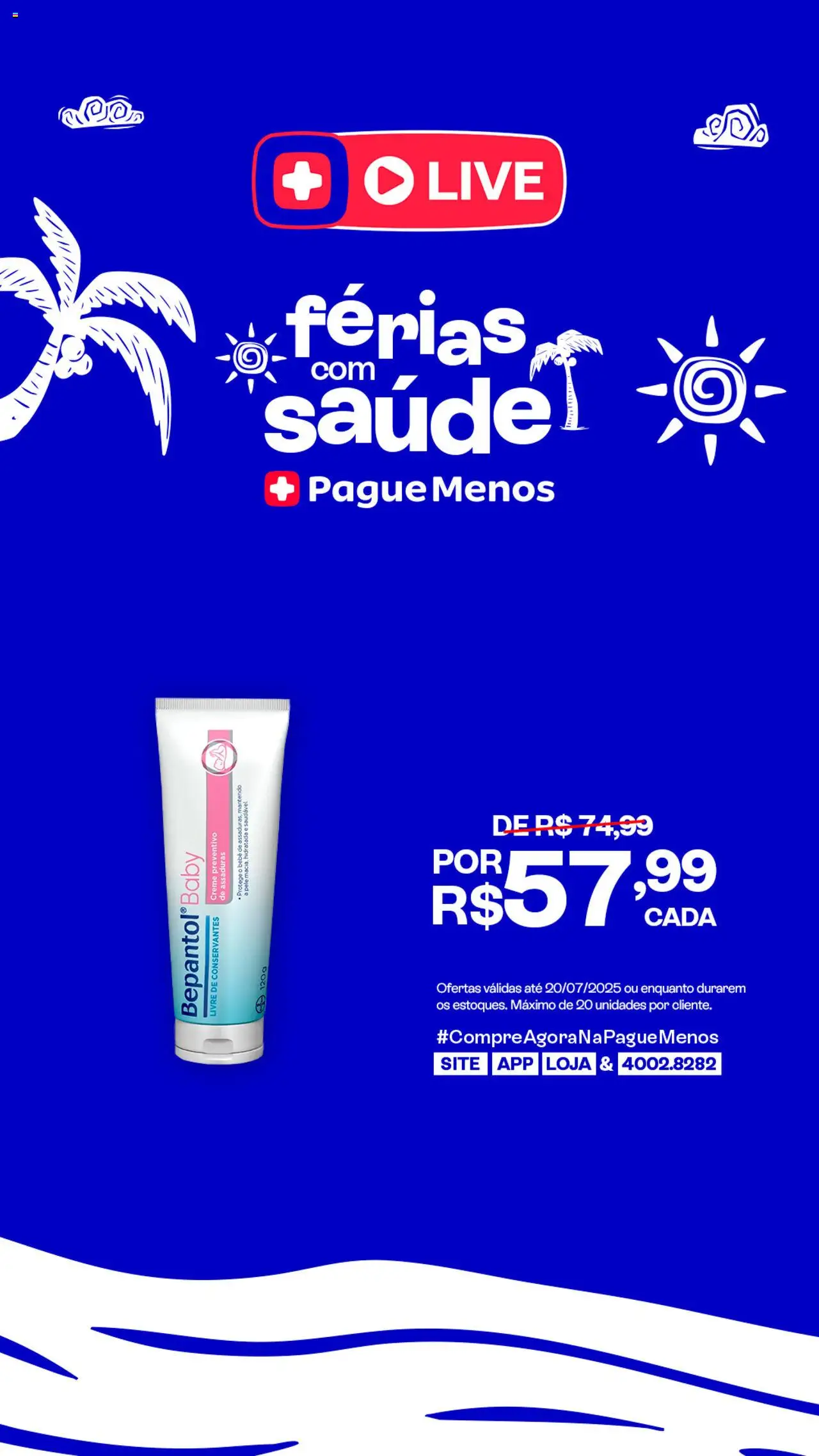 Pague Menos Folheto - válido de 15.07.2025 | Página: 5 | Produtos: Creme
