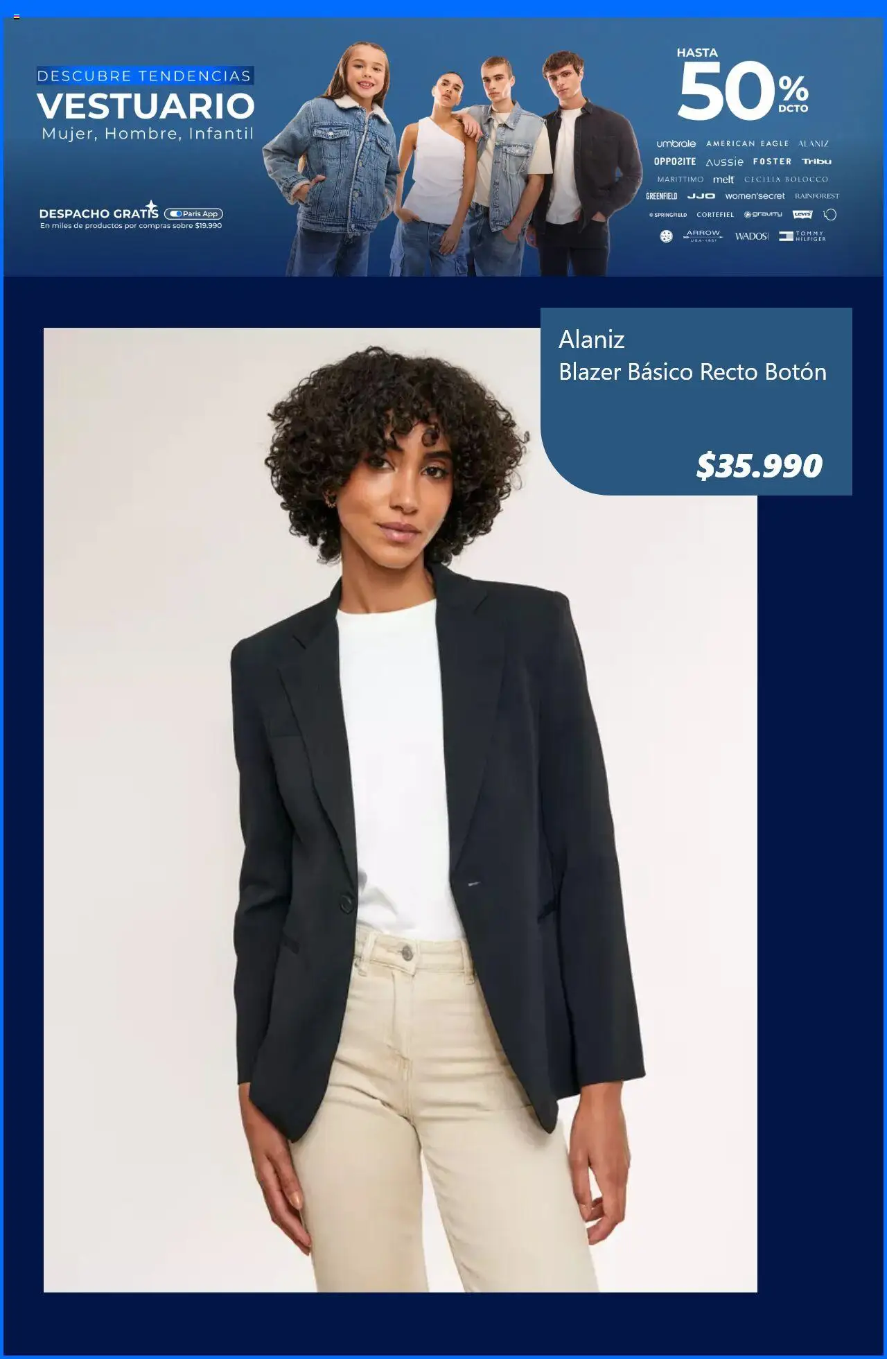 Paris ofertas  │ válido desde el 22.09.2025 | Página: 4 | Productos: Blazer, Sobre