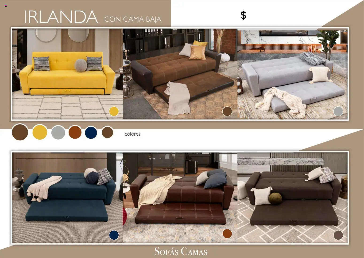 Nuevas ofertas de Muebles Dico válidas en toda la República Mexicana desde el 23.04.2026. ¡Encuentra las mejores ofertas en Muebles Dico catálogo Sofás Camas! | Página: 7 | Productos: Cama