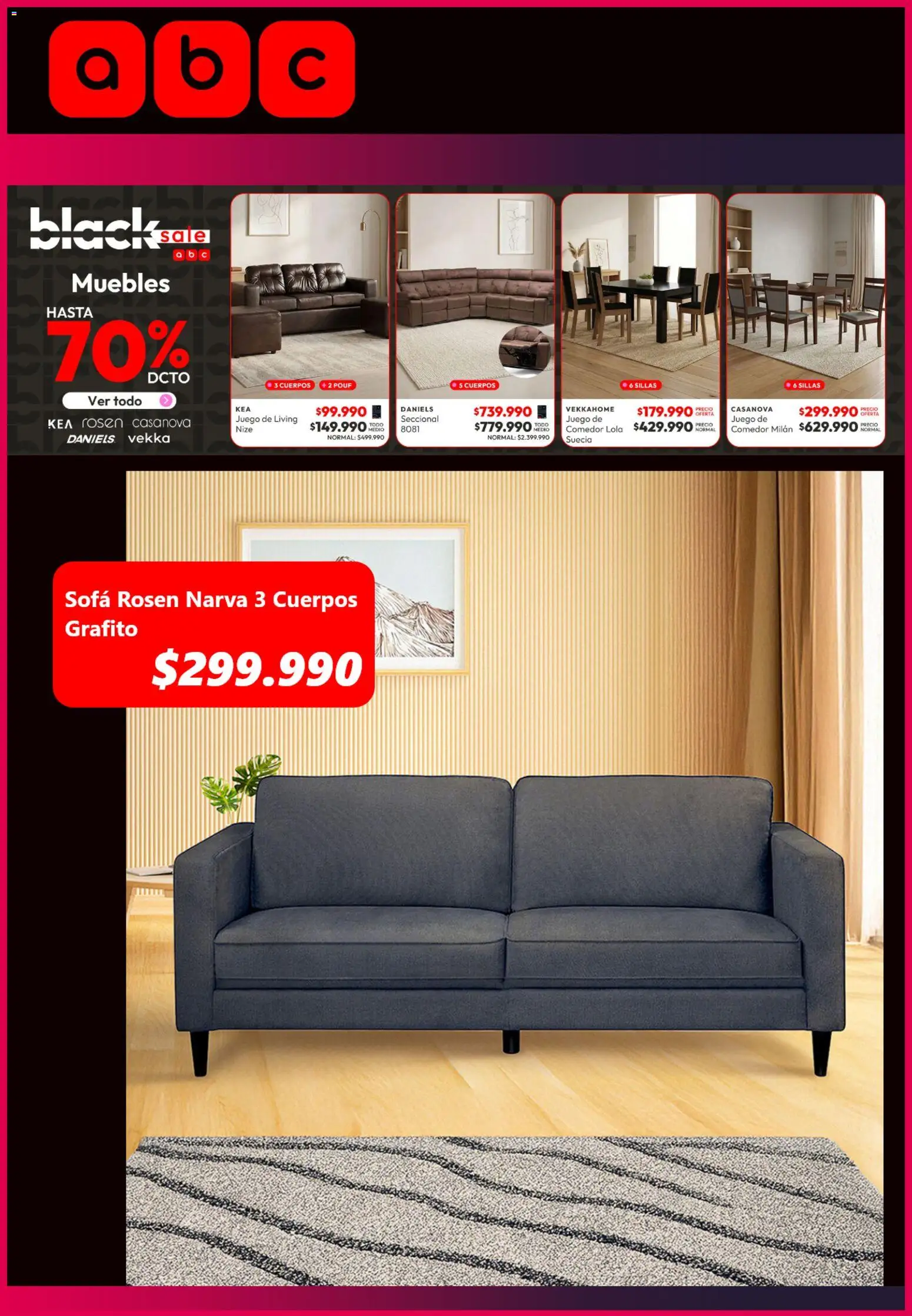 ABC ofertas  │ válido desde el 26.03.2026 | Página: 5 | Productos: Sofá