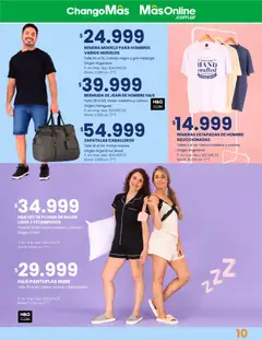 Vista previa Changomas Catálogo Verano válido desde el 28.11.2025 | Página: 11 | Productos: Remera, Jean, Pijama, Zapatillas