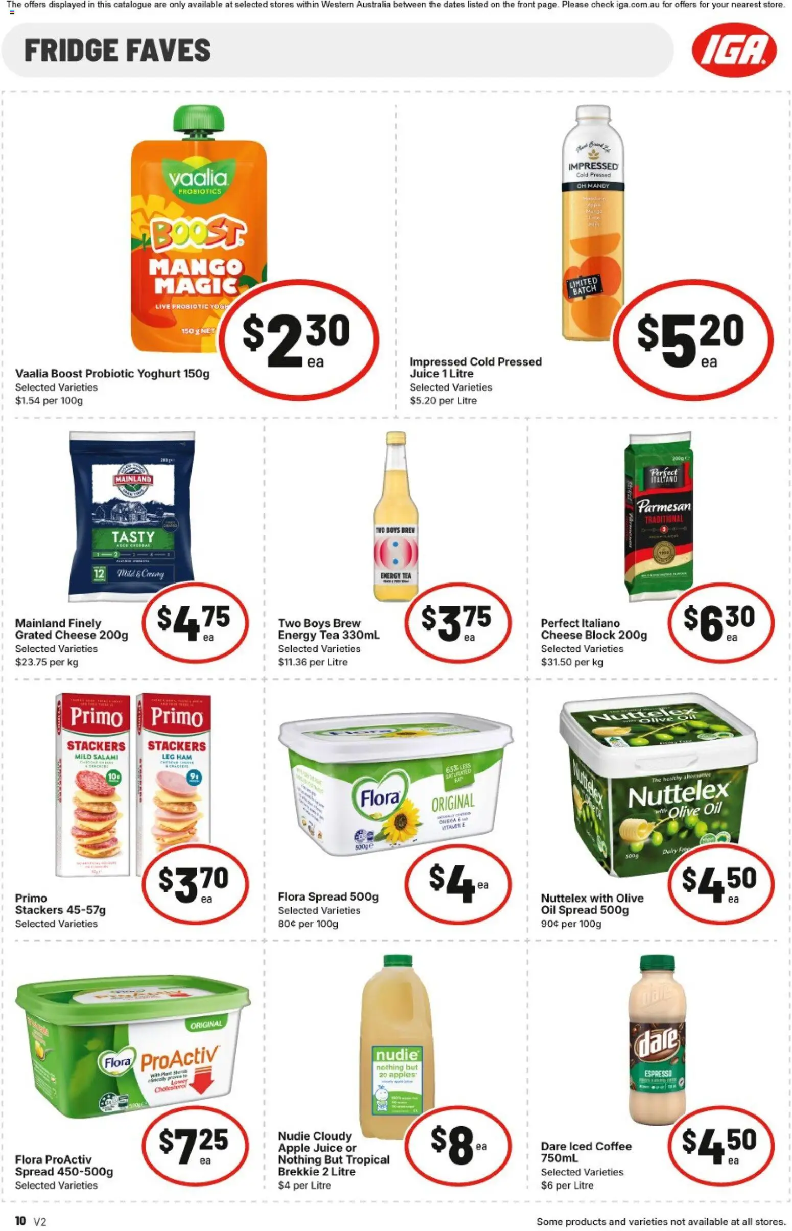 IGA catalogue - valid from 31.12.2025 | Page: 10 | Products: Yoghurt, Chicken, Pasta, Garlic