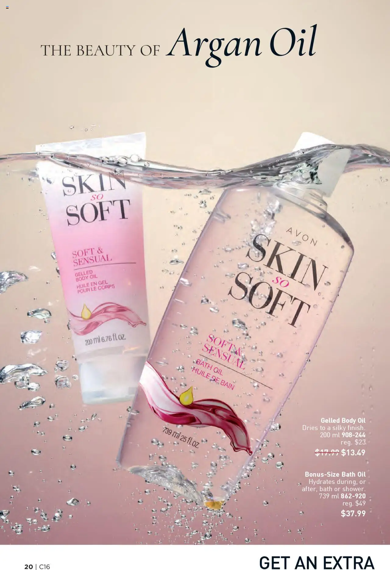 Avon flyer valid from 31.07.2025 | Page: 20 | Products: Bath, Shower, Oil