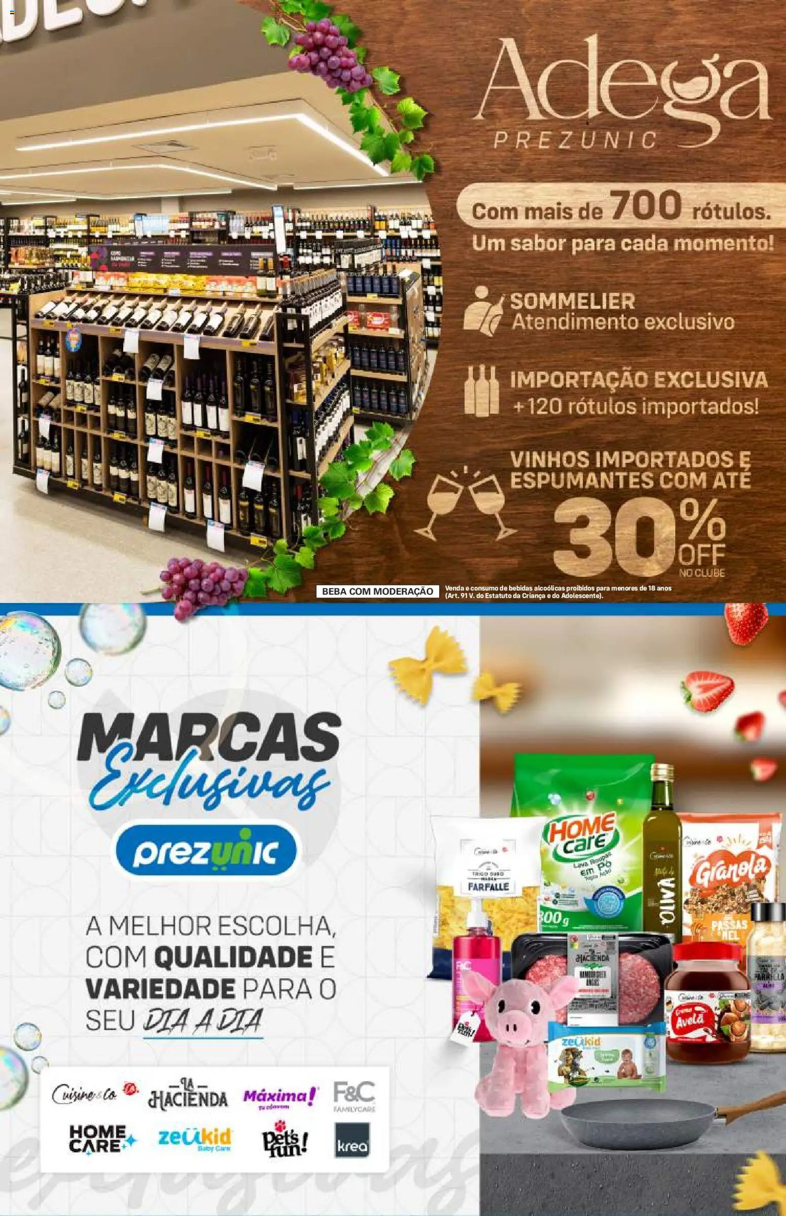 Prezunic Folheto - válido de 01.04.2026 | Página: 8 | Produtos: Pó, Granola, Avelã