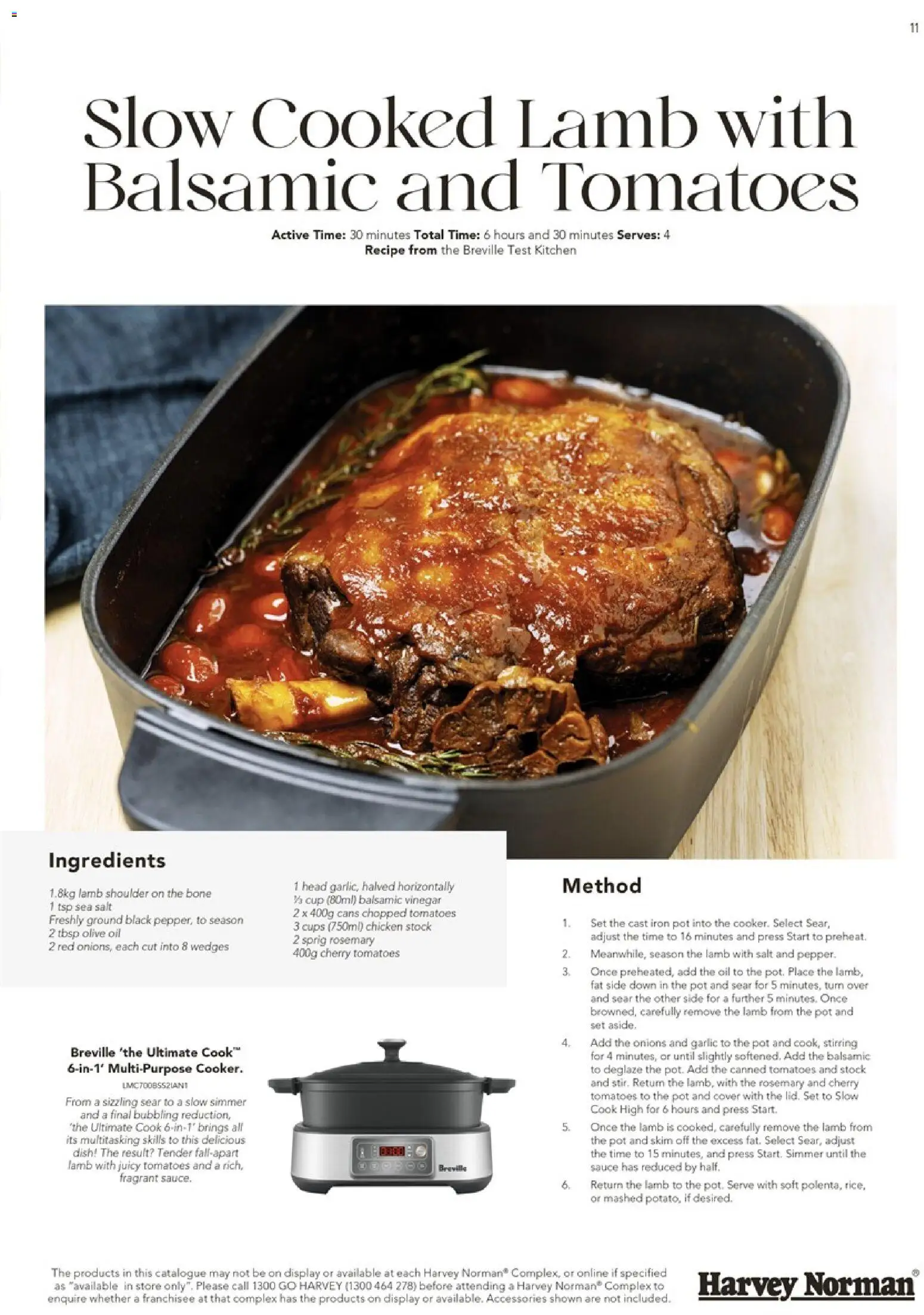 Harvey Norman catalogue - valid from 12.01.2026 | Page: 11 | Products: Tomatoes, Sauce, Garlic, Press