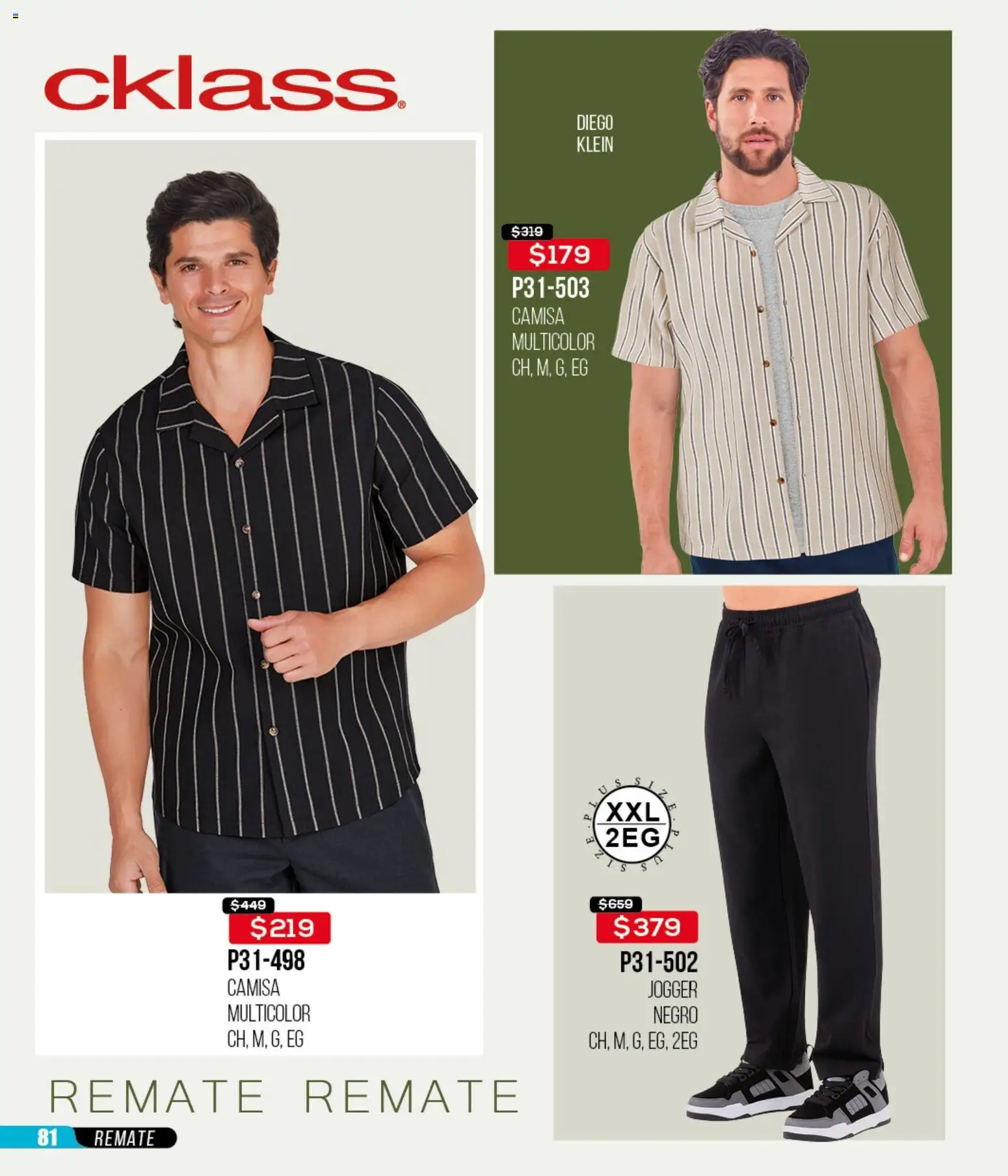 Nuevas ofertas de Cklass válidas en toda la República Mexicana desde el 06.02.2026. ¡Encuentra las mejores ofertas en Cklass catálogo Ramate Digital Calzado! | Página: 337