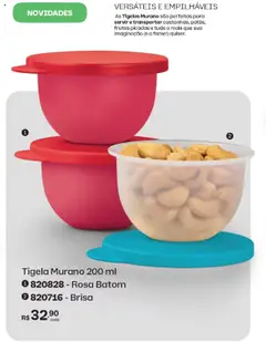 Tupperware Folheto - válido de 01.10.2025 | Página: 70 | Produtos: Batom, Tigela