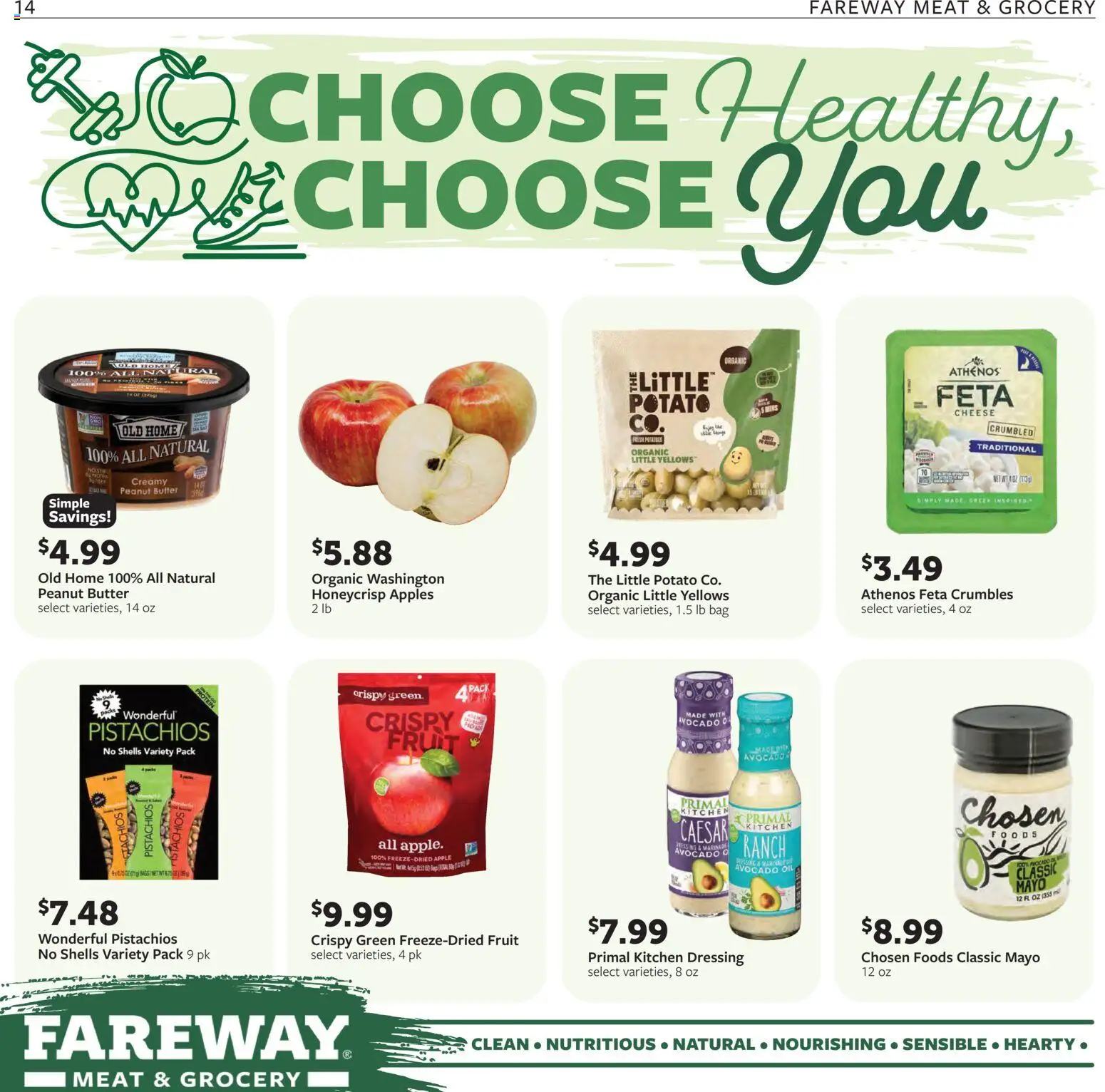 Fareway Weekly Ad - valid from 01.12.2025 | Page: 14 | Products: Cheese, Oil, Avocado, Bag