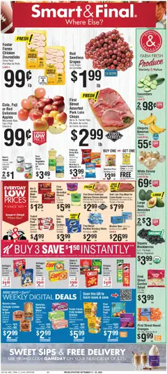 Preview of Smart & Final weekly ads valid from 17.09.2025