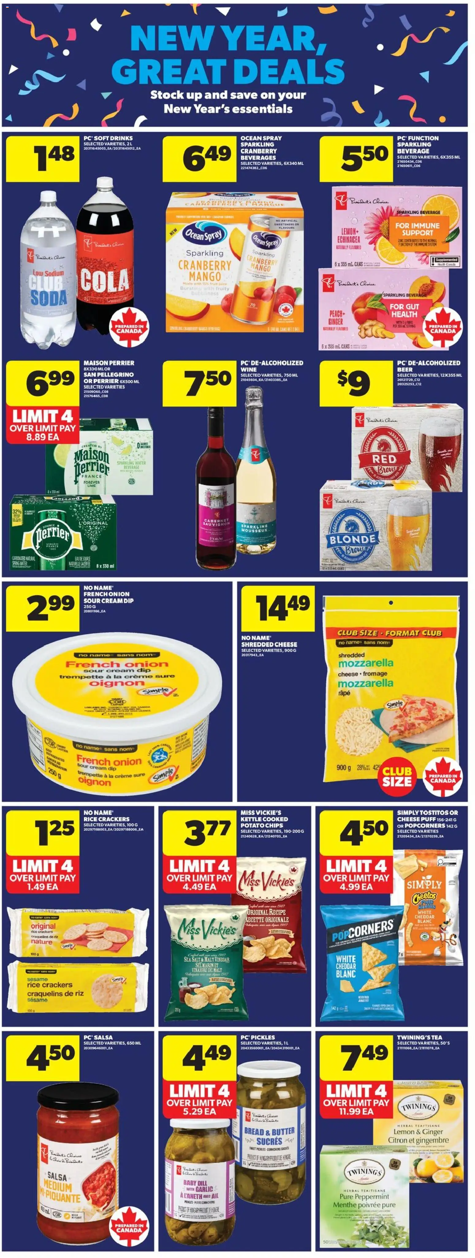 Real Canadian Superstore flyer valid from 25.12.2025 | Page: 7 | Products: Chips, Cream, PC, Kettle