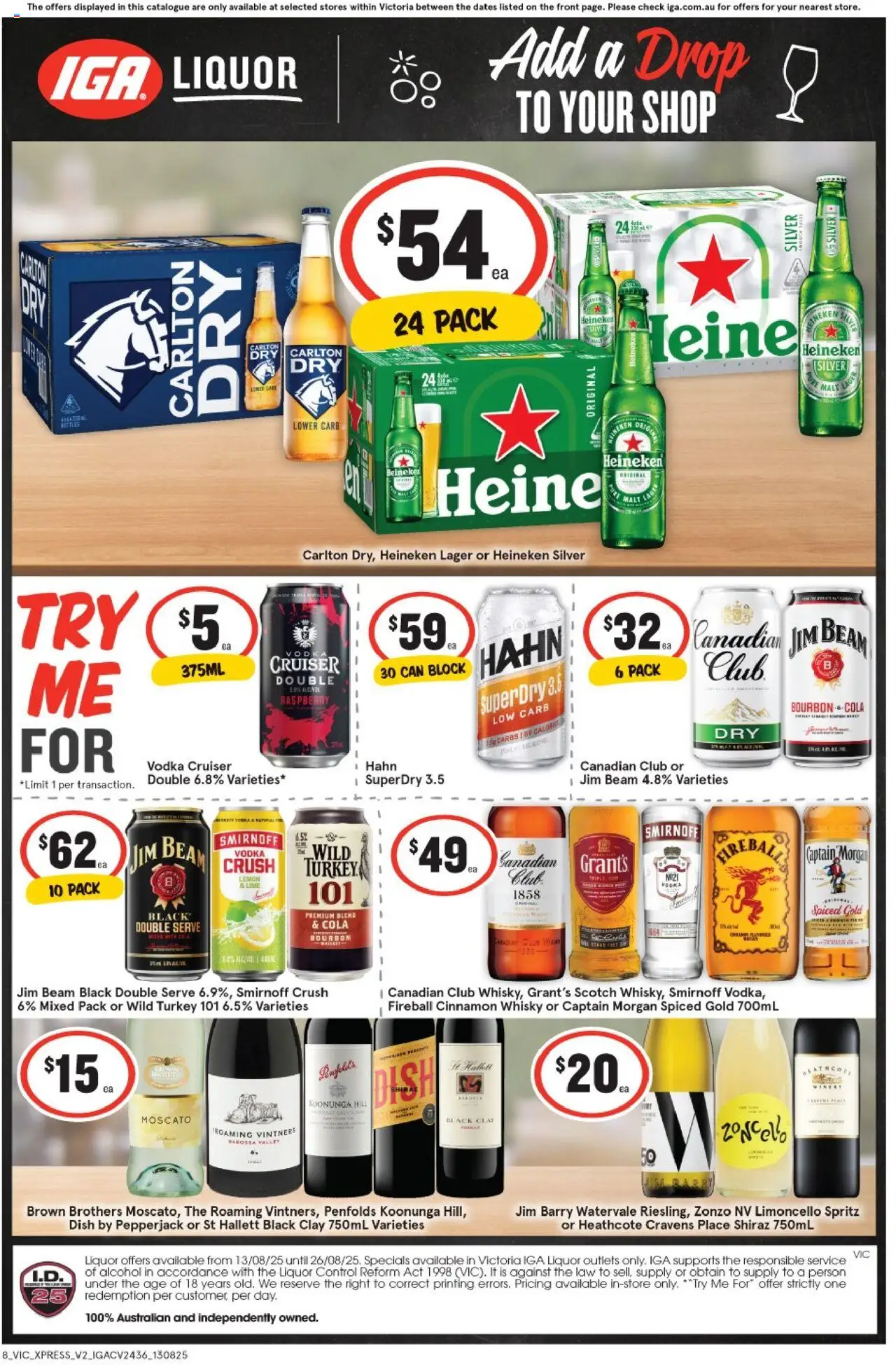 IGA catalogue - valid from 13.08.2025 | Page: 2 | Products: Lemon, Turkey, Lime, Raspberry