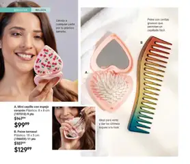 Vista previa de AVON Casa & Estilo 18 2025, nuevo folleto de la tienda, válido en México a partir del 28.11.2025 | Página: 114 | Productos: Cepillo, Espejo, Peine