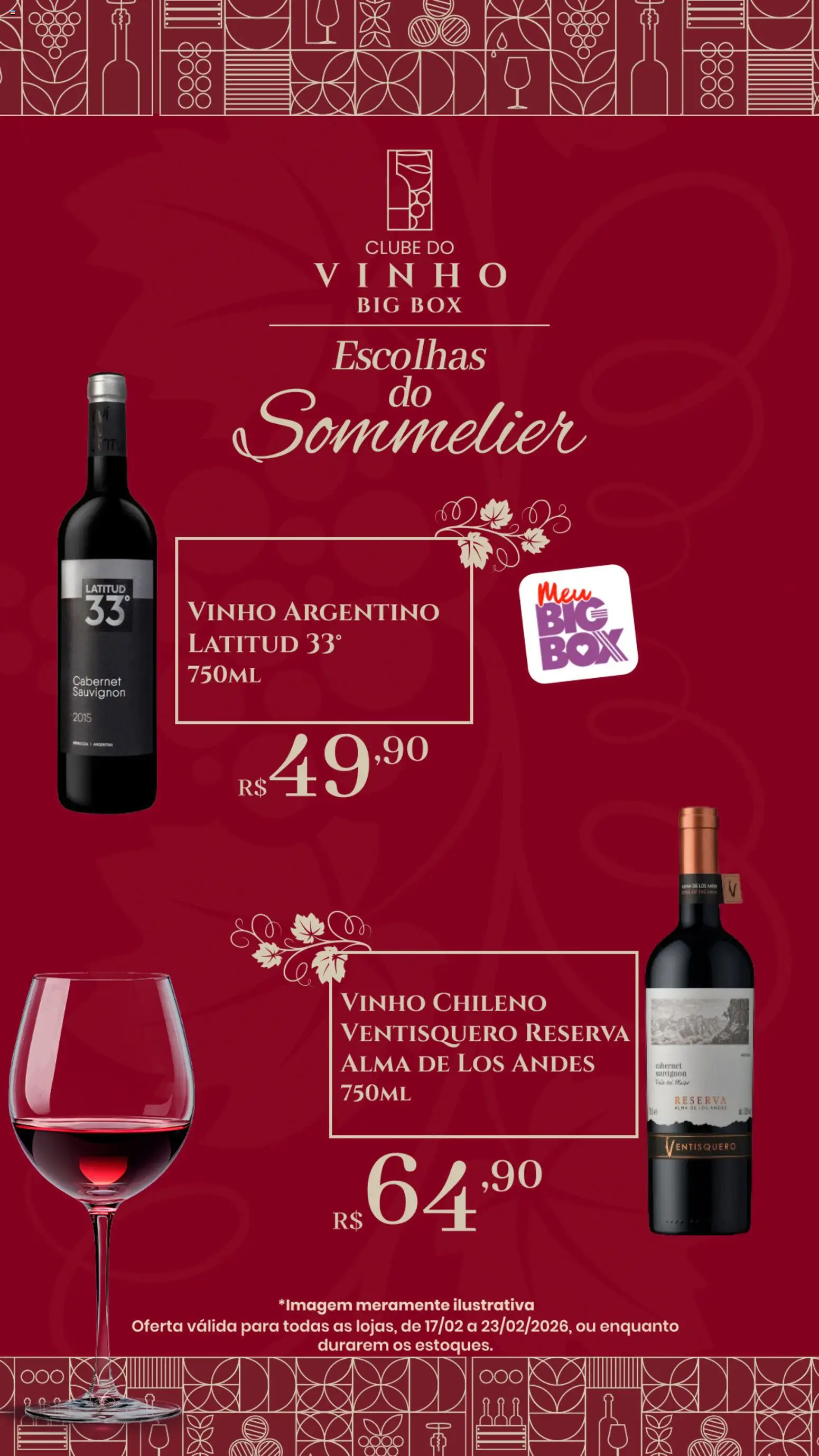 Big Box Folheto - válido de 17.02.2026 | Página: 3 | Produtos: Vinho