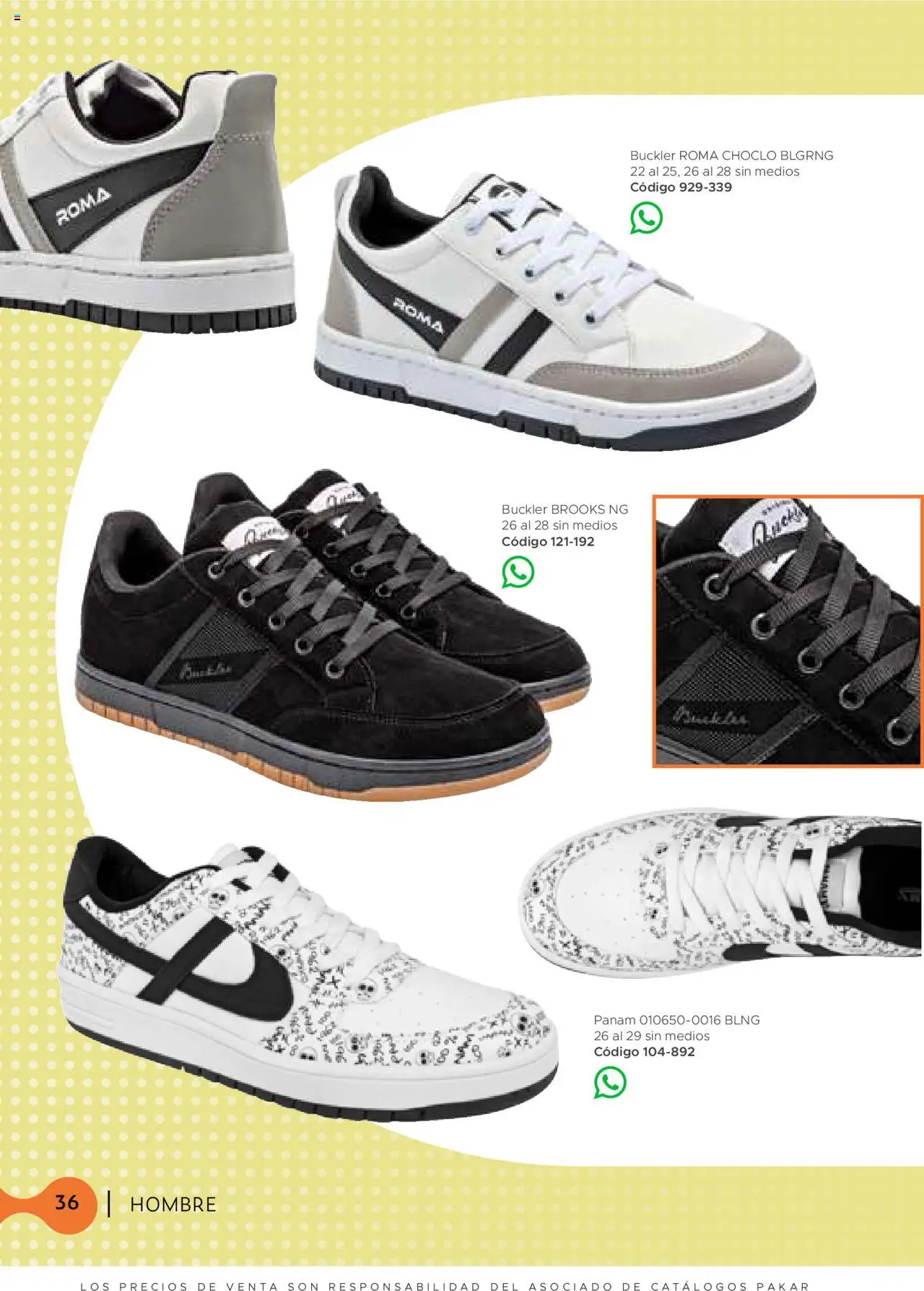 Nuevas ofertas de SC Pakar válidas en toda la República Mexicana desde el 24.07.2025. ¡Encuentra las mejores ofertas en SC Pakar - Catálogo Hombre otoño / invierno! | Página: 36