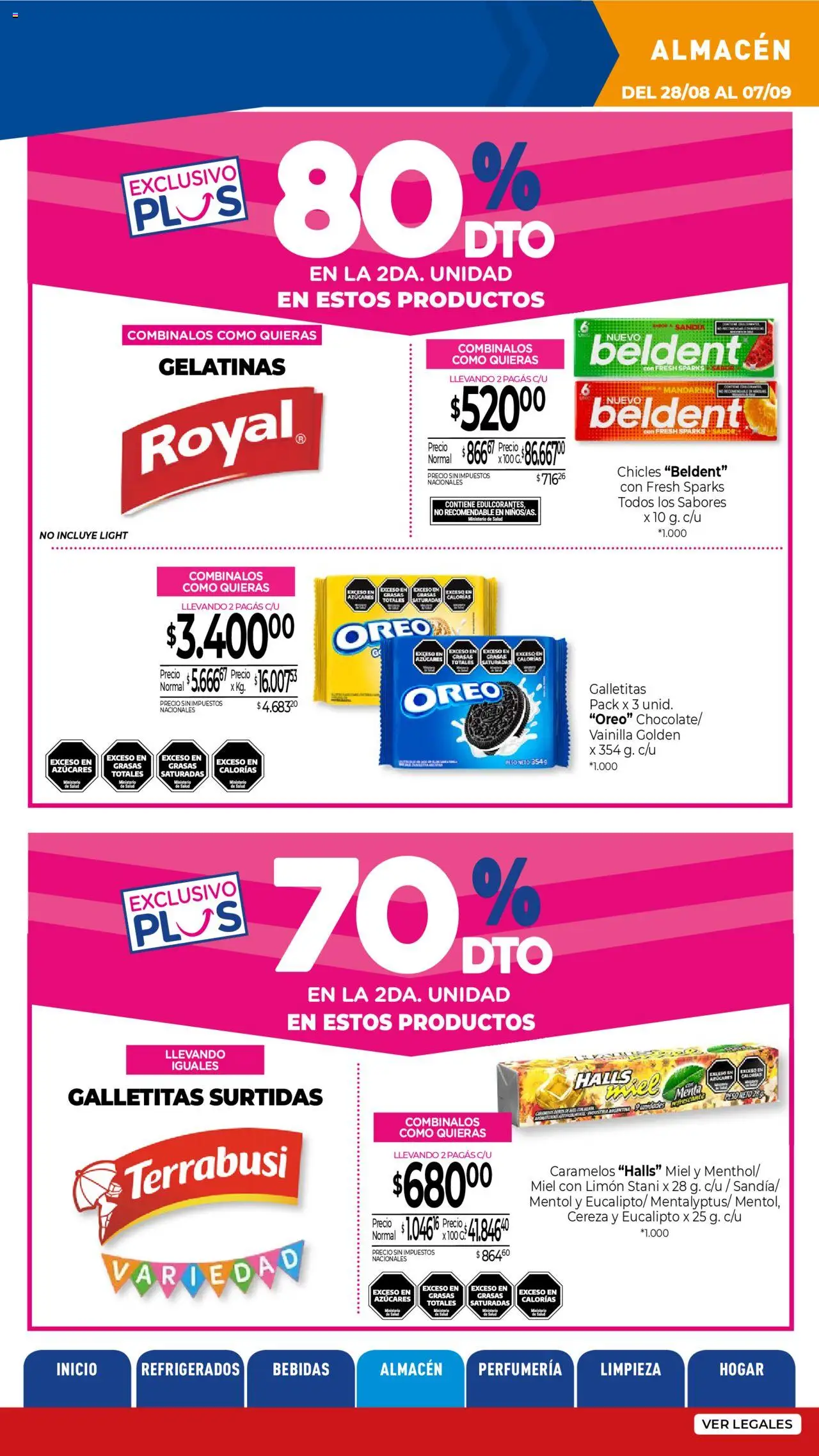 La Anonima - Insuperables - z3 │ válido desde el 28.08.2025 | Página: 17 | Productos: Galletitas, Chicles, Sandía, Limón