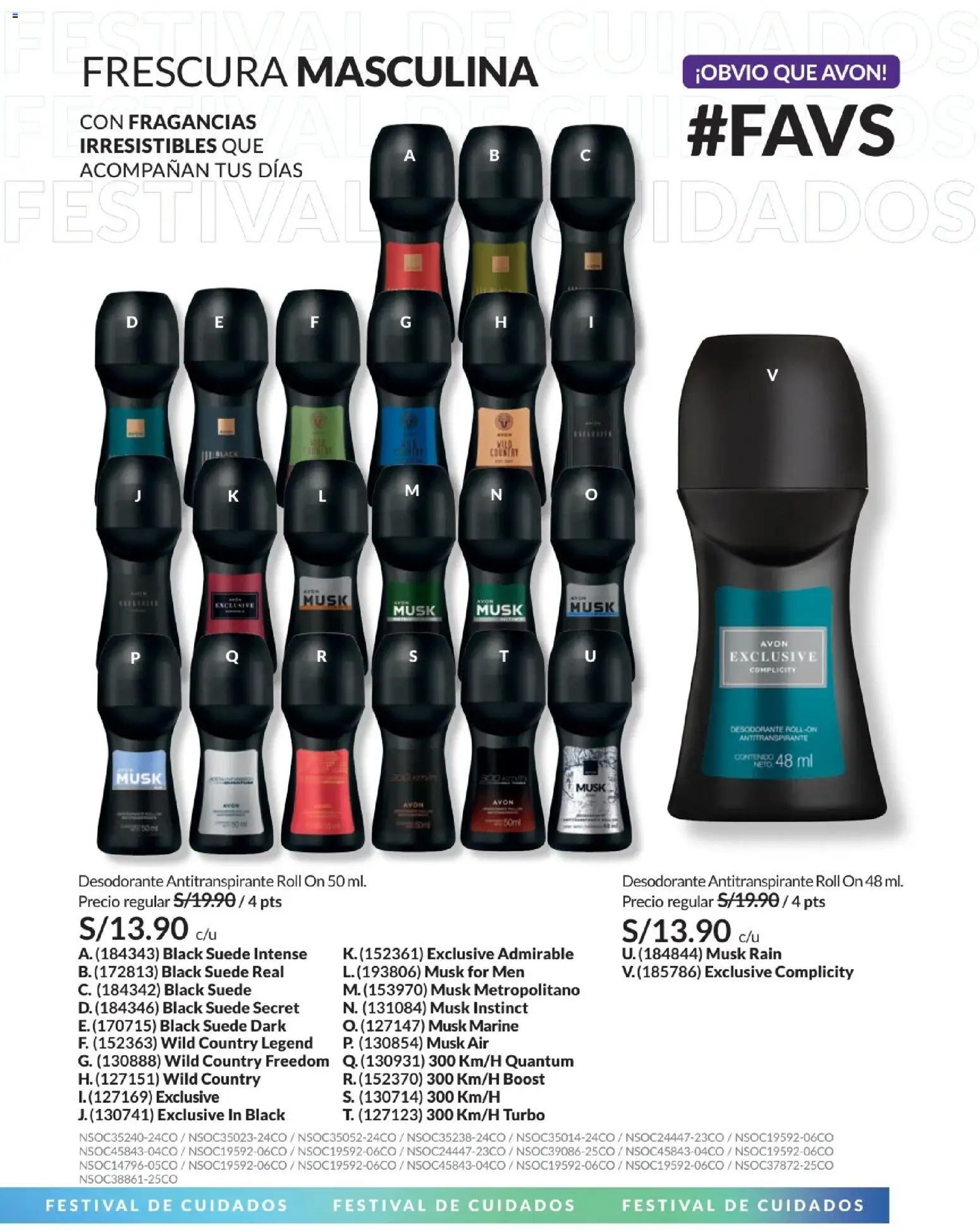 Catálogo Avon válido desde 10.03.2026 | Página: 32 | Productos: Desodorante, Antitranspirante