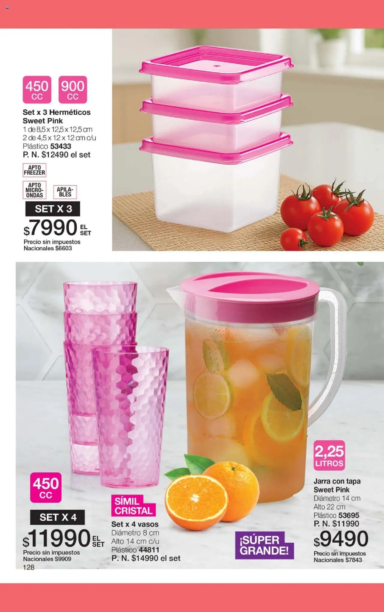 Gigot catálogo │ válido desde el 01.10.2025 | Página: 134 | Productos: Jarra, Freezer, Vasos