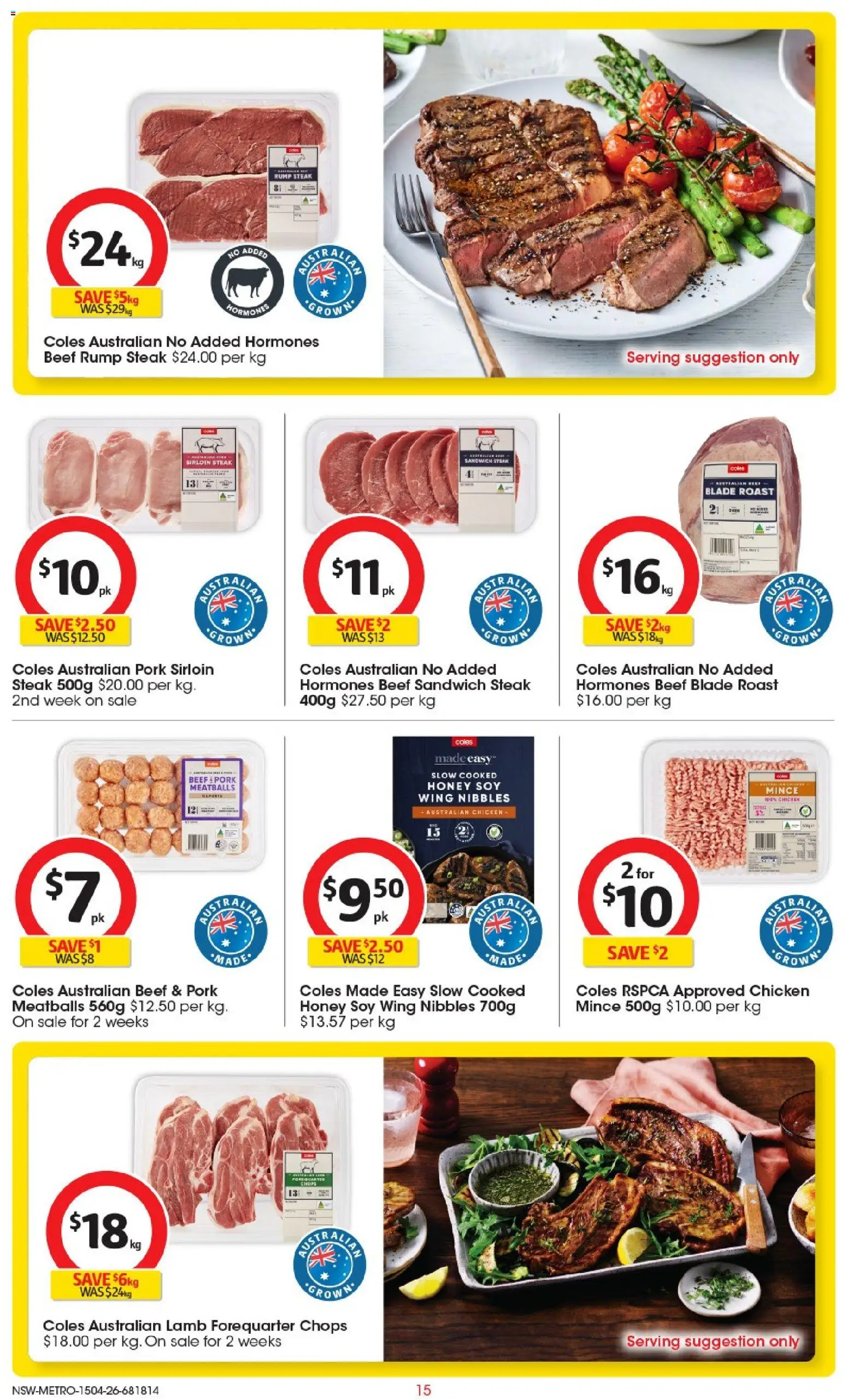 Coles catalogue - valid from 15.04.2026 | Page: 15