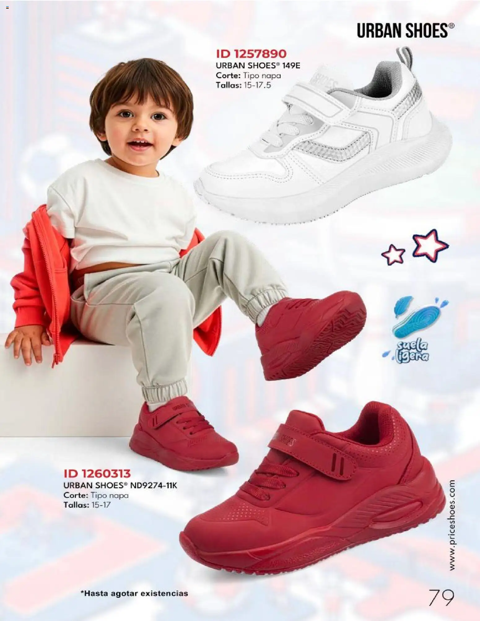 Nuevas ofertas de Price Shoes válidas en toda la República Mexicana desde el 06.12.2025. ¡Encuentra las mejores ofertas en Price Shoes catálogo Bebés! | Página: 79
