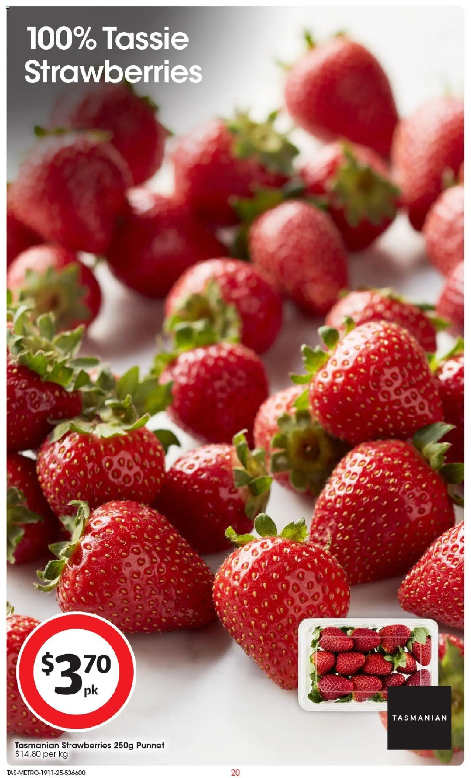 Coles catalogue - valid from 19.11.2025 | Page: 21 | Products: Strawberries