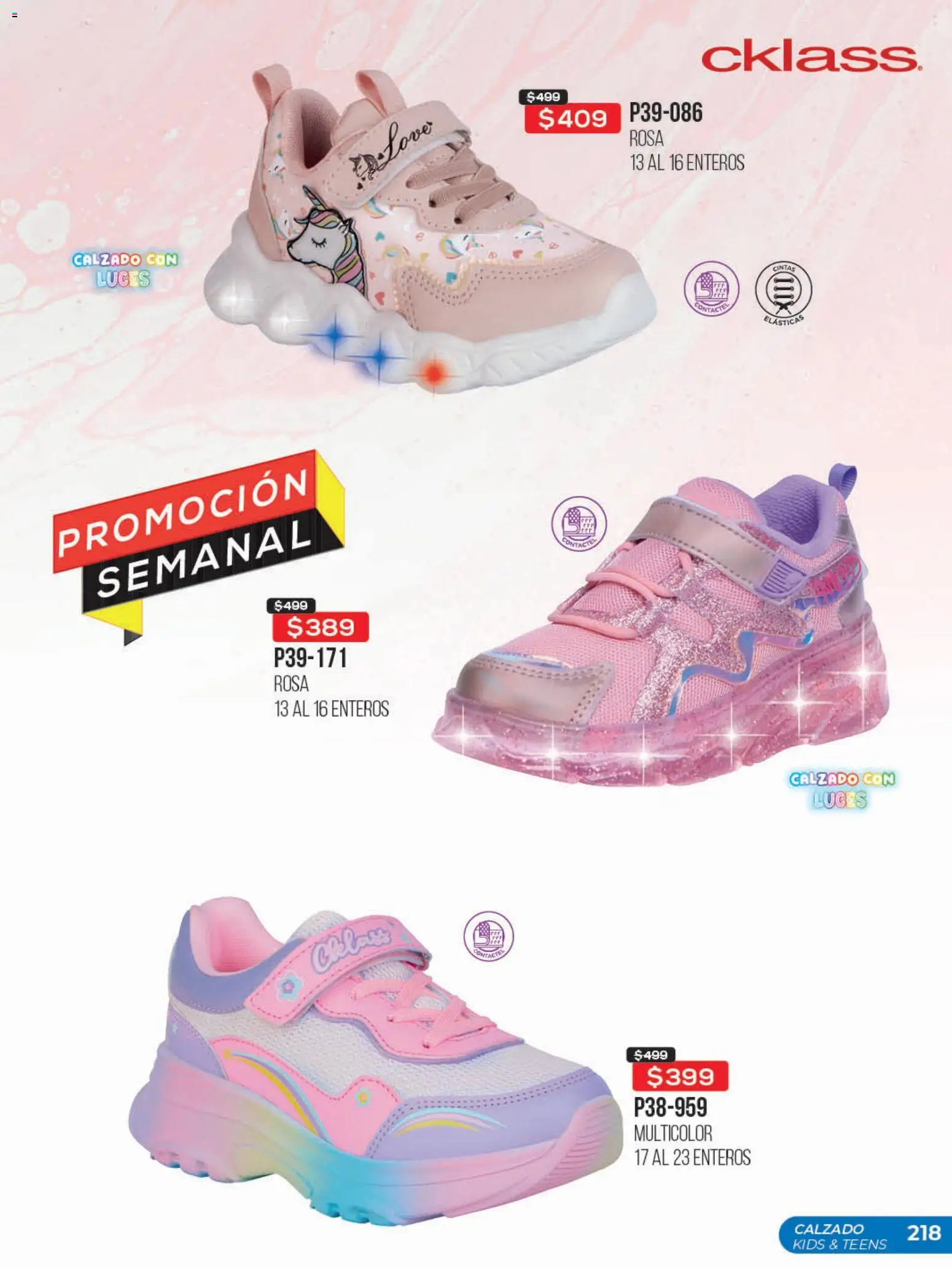 Nuevas ofertas de Cklass válidas en toda la República Mexicana desde el 30.03.2026. ¡Encuentra las mejores ofertas en Cklass catálogo Promo semanal! | Página: 219
