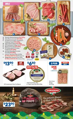 Preview of Foodland catalogue  - valid from 18.03.2026 | Page: 12 | Products: Bacon, Salami, Beer, Cream