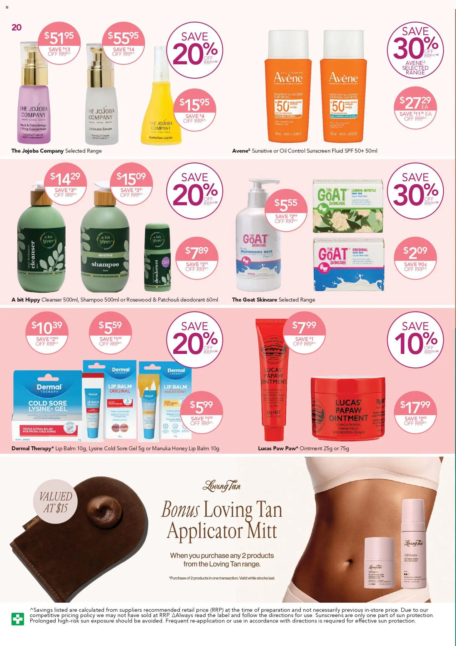 Terry White catalogue - valid from 26.03.2026 | Page: 20 | Products: Soap, Lemon, Sun protection, Sensitive skin