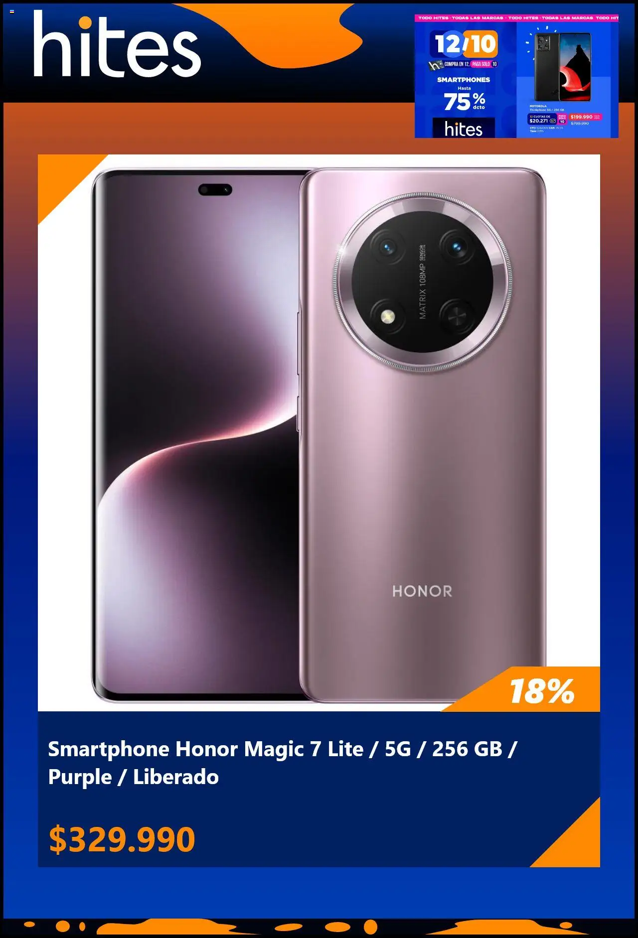 Hites ofertas  │ válido desde el 14.08.2025 | Página: 3 | Productos: Smartphone