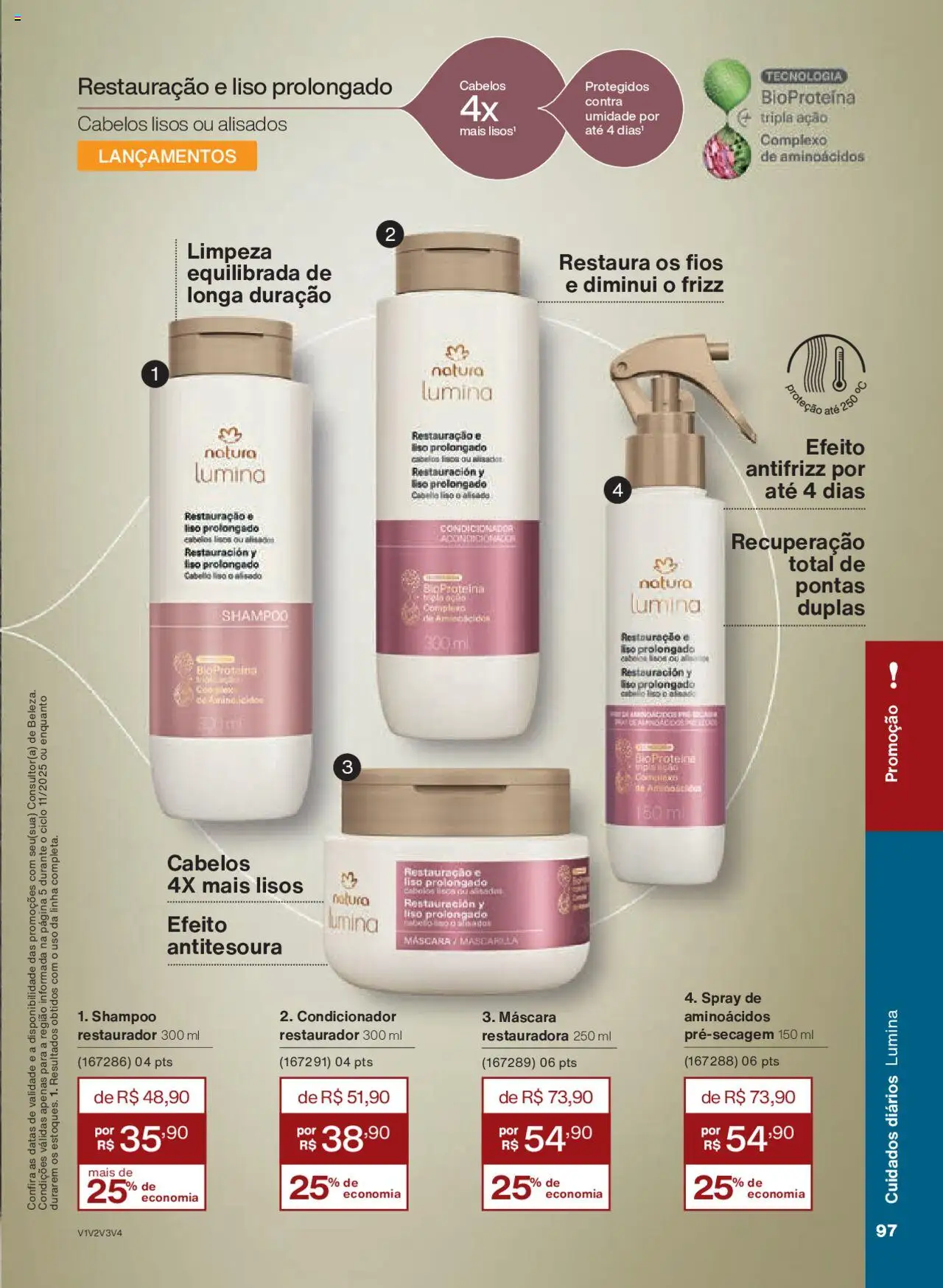 Natura Folheto - válido de 15.06.2025 | Página: 97 | Produtos: Shampoo, Condicionador