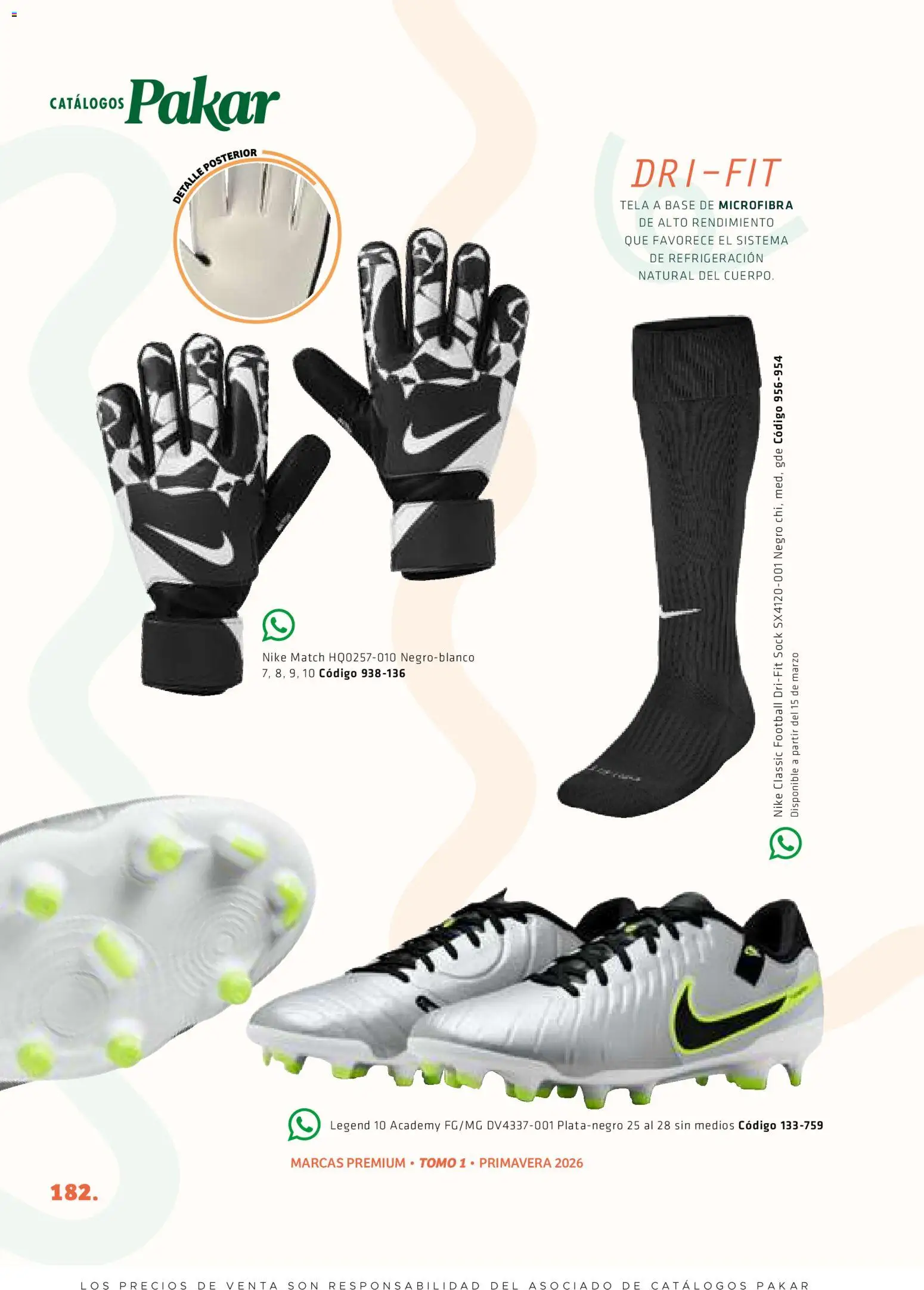 Nuevas ofertas de SC Pakar válidas en toda la República Mexicana desde el 27.02.2026. ¡Encuentra las mejores ofertas en SC Pakar catálogo Premium Men Tomo 1! | Página: 182