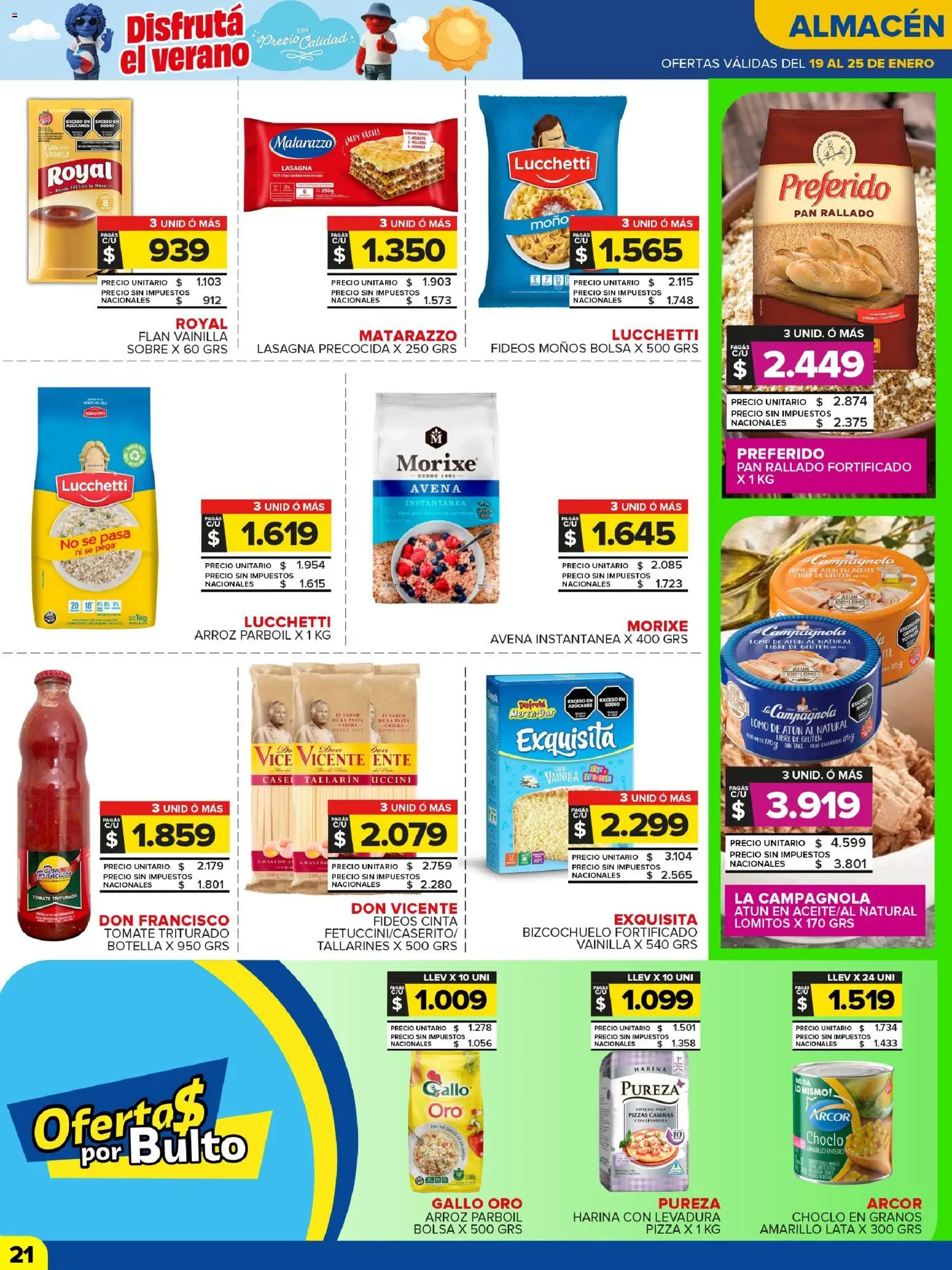 Carrefour Maxi catálogo │ válido desde el 19.01.2026 | Página: 21 | Productos: Bolsa, Peso, Sobre, Aceite