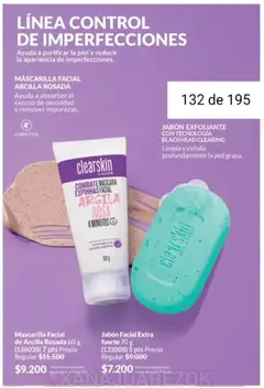 Vista previa Catálogo AVON Campaña 1/2026 válido desde el 01.01.2026 | Página: 122 | Productos: Mascarilla, Máscara, Jabón