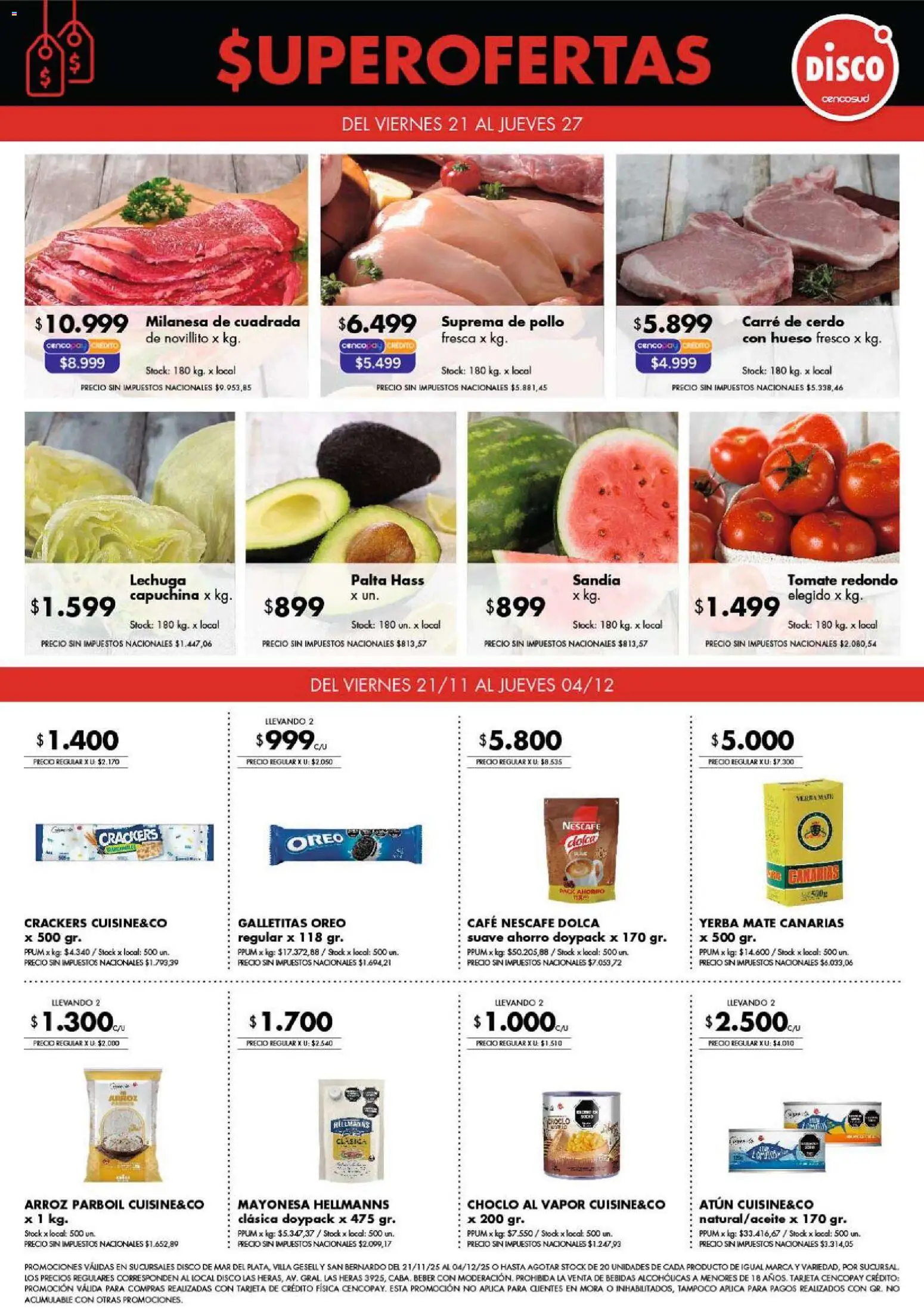 Disco - Especial Super Ofertas  │ válido desde el 20.11.2025 | Página: 2