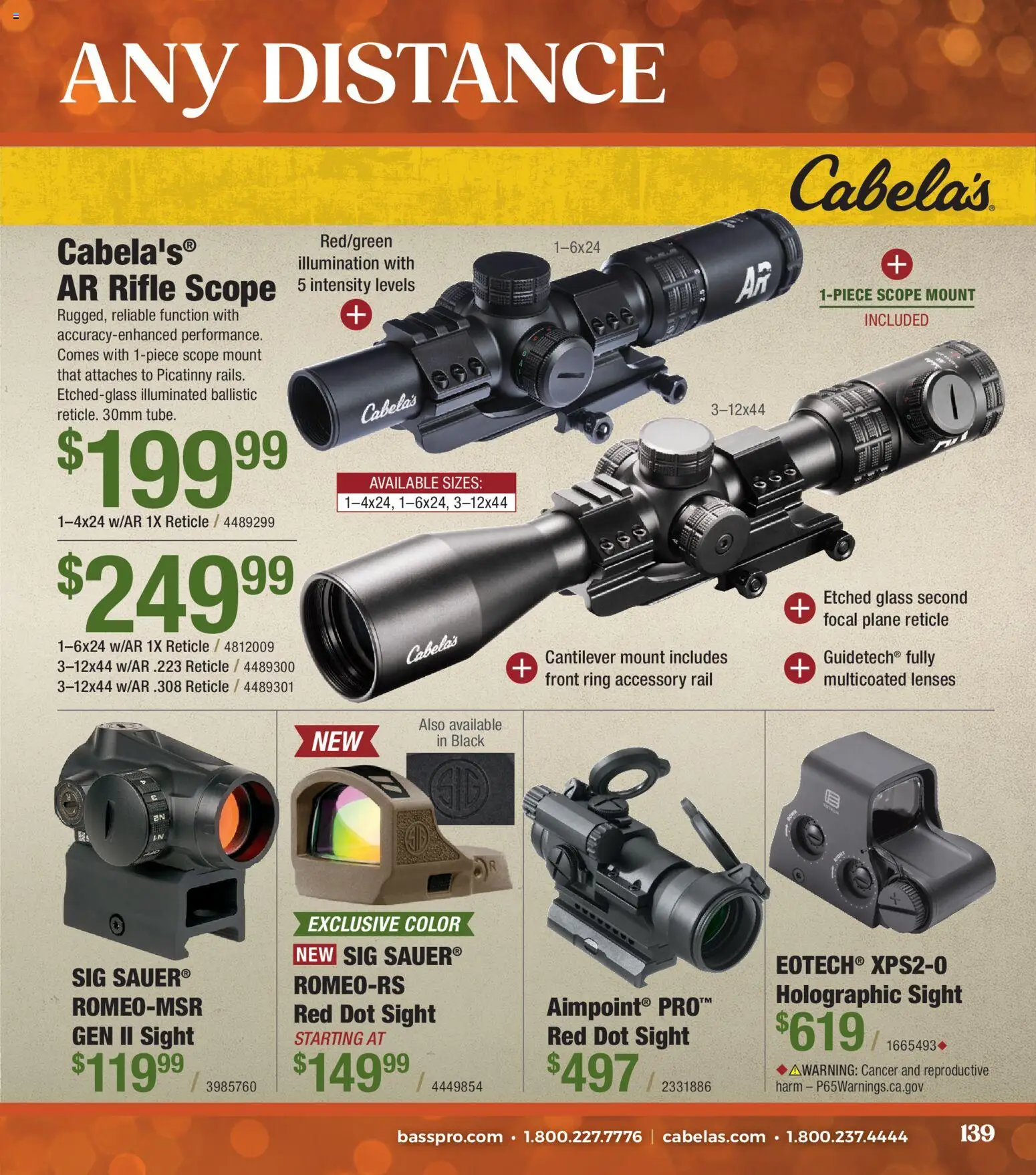Cabela's Christmas Gift Guide 25 - valid from 01.11.2025 | Page: 139 | Products: Ring, Rifle