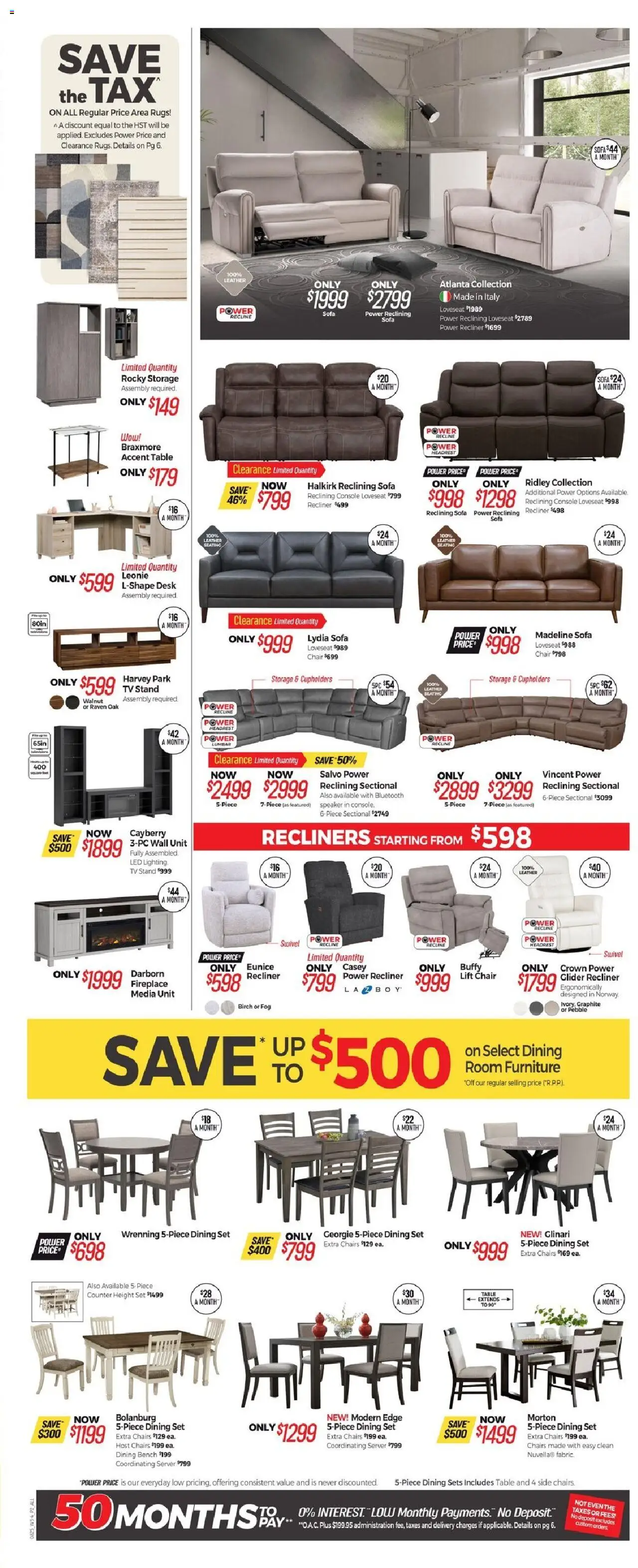 Tepperman's flyer valid from 14.08.2025 | Page: 7 | Products: Tv, Speaker, Sofa, Chair