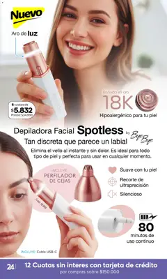 A3D ofertas  válido desde el 12.03.2026 | Página: 24 | Productos: Cable, Depiladora, Sobre, Labial