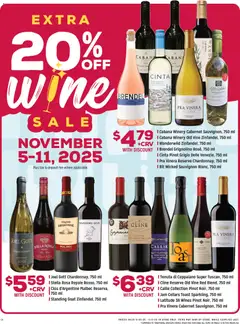 Preview of Grocery Outlet weekly ads valid from 05.11.2025 | Page: 3 | Products: Wine