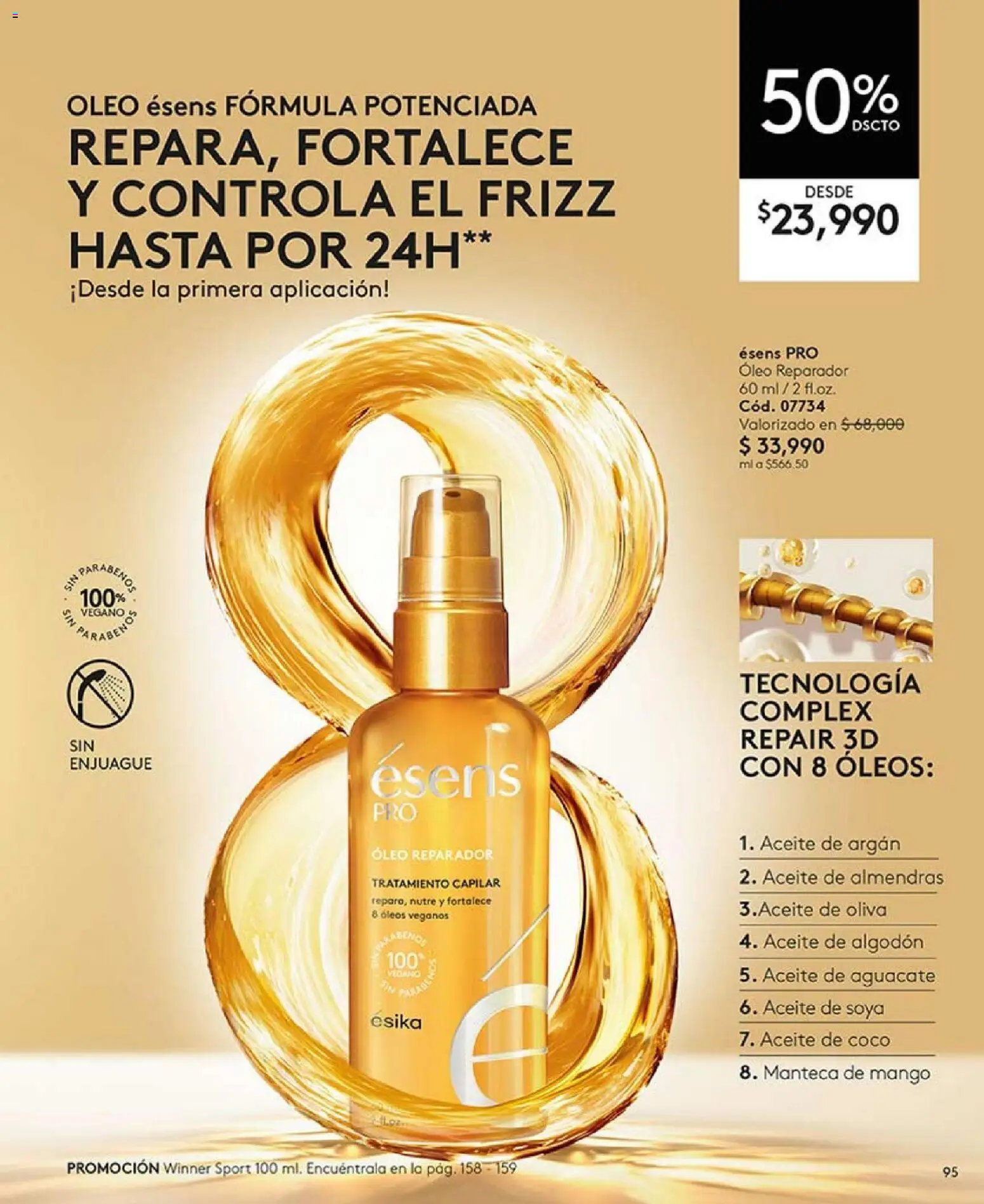 Ésika revista - valida desde el 01.02.2026 | Página: 95 | Productos: Aguacate, Almendras, Oliva, Manteca