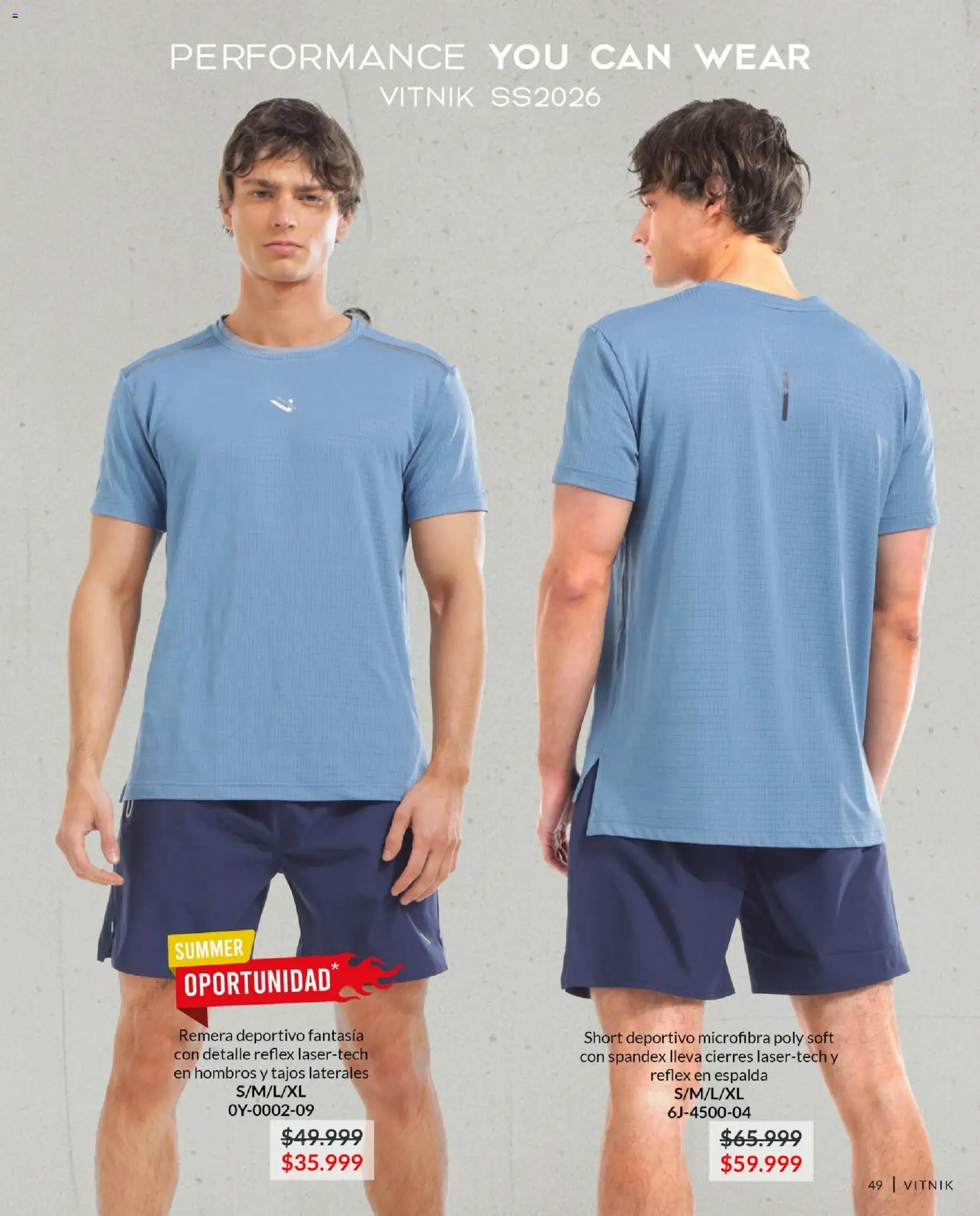 Vitnik - Folleto │ válido desde el 03.12.2025 | Página: 49 | Productos: Remera, Short