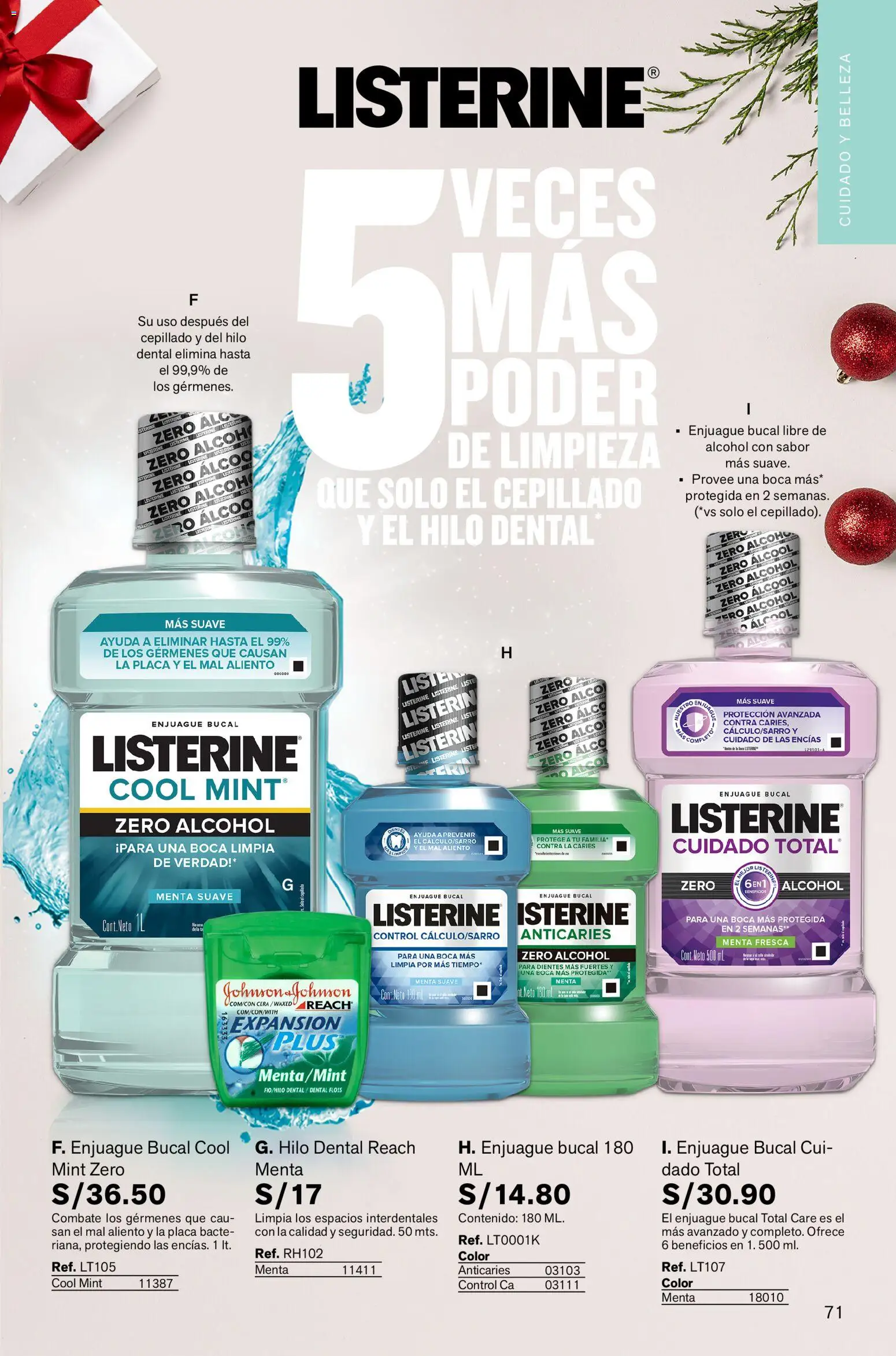 Catálogo Leonisa válido desde 13.11.2025 | Página: 71 | Productos: Enjuague bucal