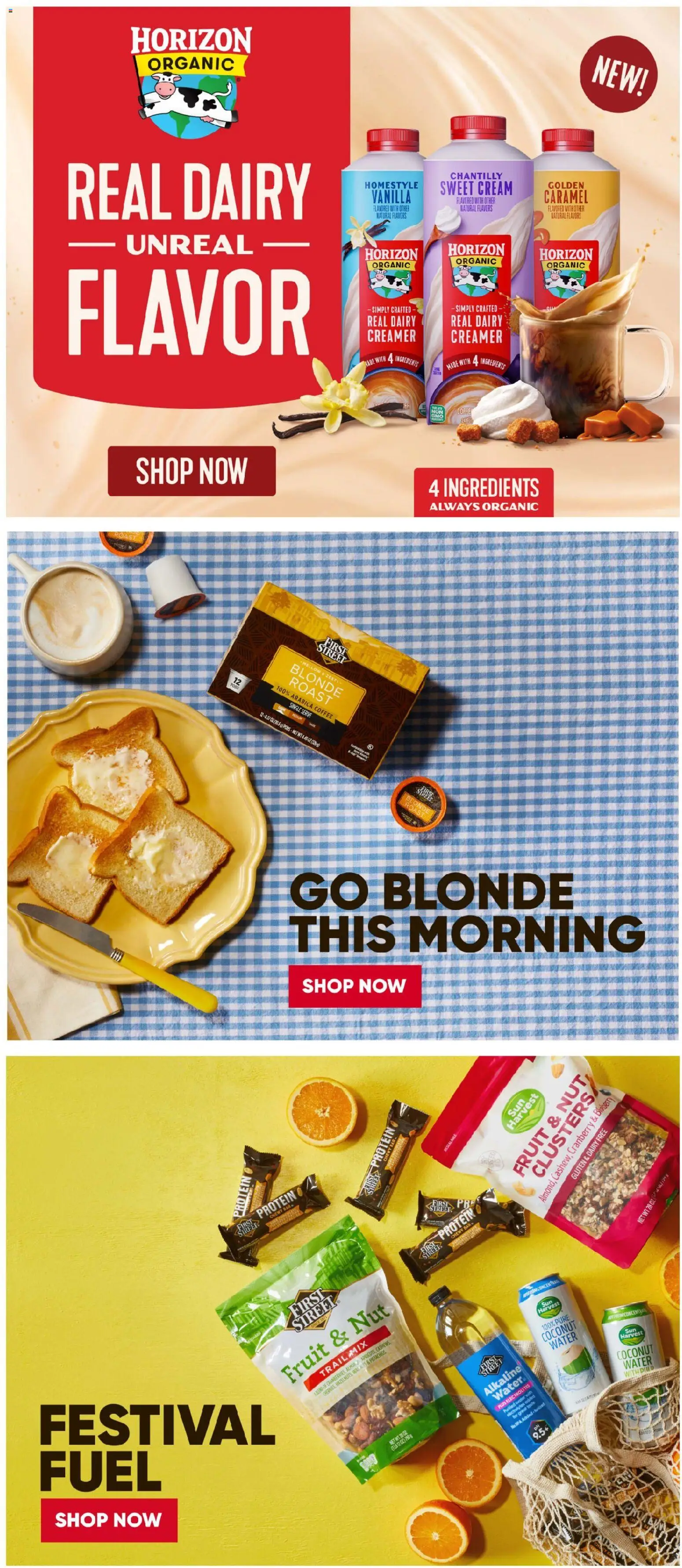 Smart & Final Weekly Ad - valid from 15.04.2026 | Page: 2 | Products: Coffee, Cream, Water