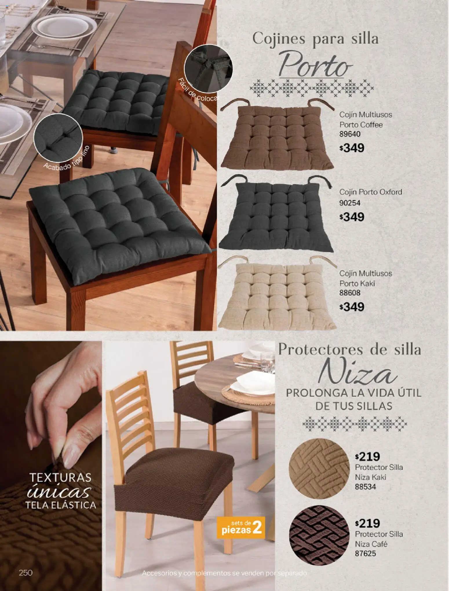 Nuevas ofertas de Vianney válidas en toda la República Mexicana desde el 06.03.2026. ¡Encuentra las mejores ofertas en Vianney catálogo Tu hogar, nuestra pasión! | Página: 252 | Productos: Silla, Café